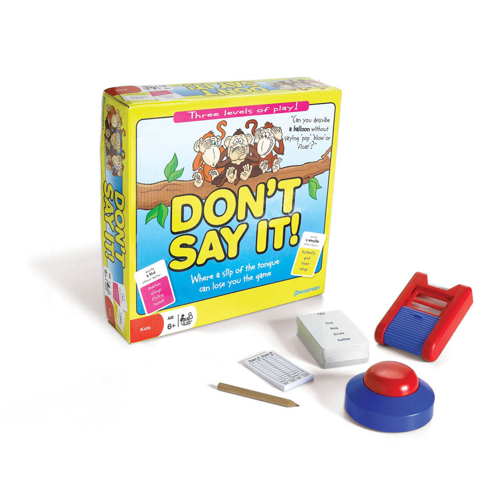 Alternative view of Don't Say It! Family Challenge Word Game