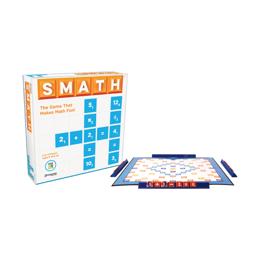 Alternative view of Smath Educational Math Board Game by Pressman Toy
