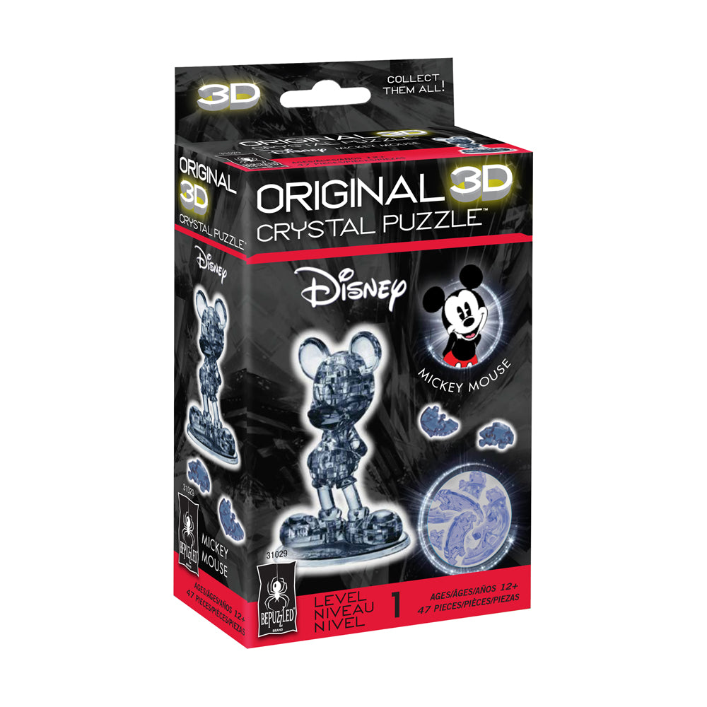 Alternative view of BePuzzled Disney Mickey Mouse 3D Crystal Puzzle - 47 pcs