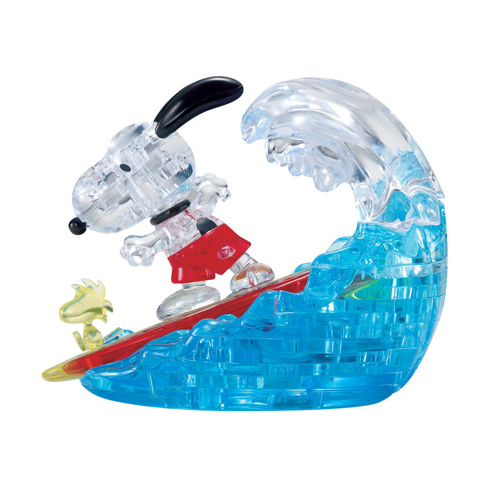 Alternative view of BePuzzled Peanuts Snoopy Surf 3D Crystal Puzzle - 41 pcs
