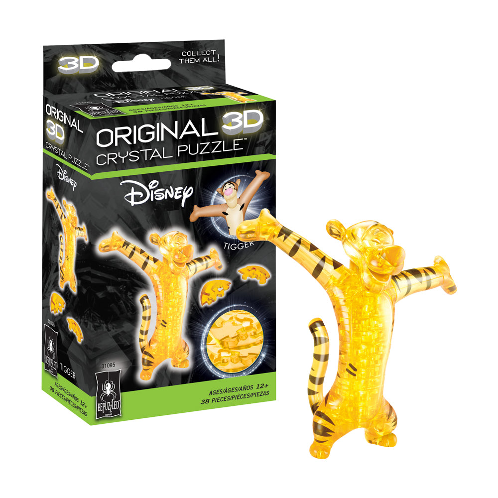 BePuzzled Disney Tigger 3D Crystal Puzzle - 38 pcs - Image 3
