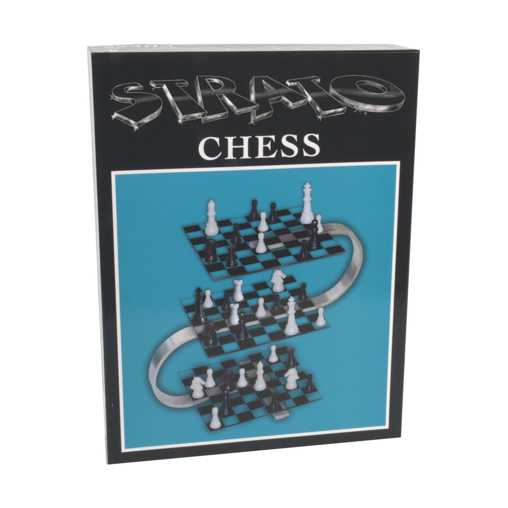 Alternative view of Strato Chess 3-Level Aluminum Edition Board Game