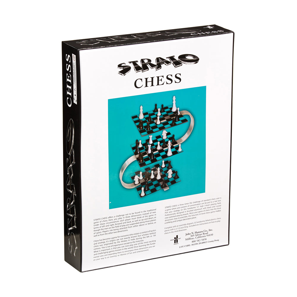 Strato Chess 3-Level Aluminum Edition Board Game - Image 3