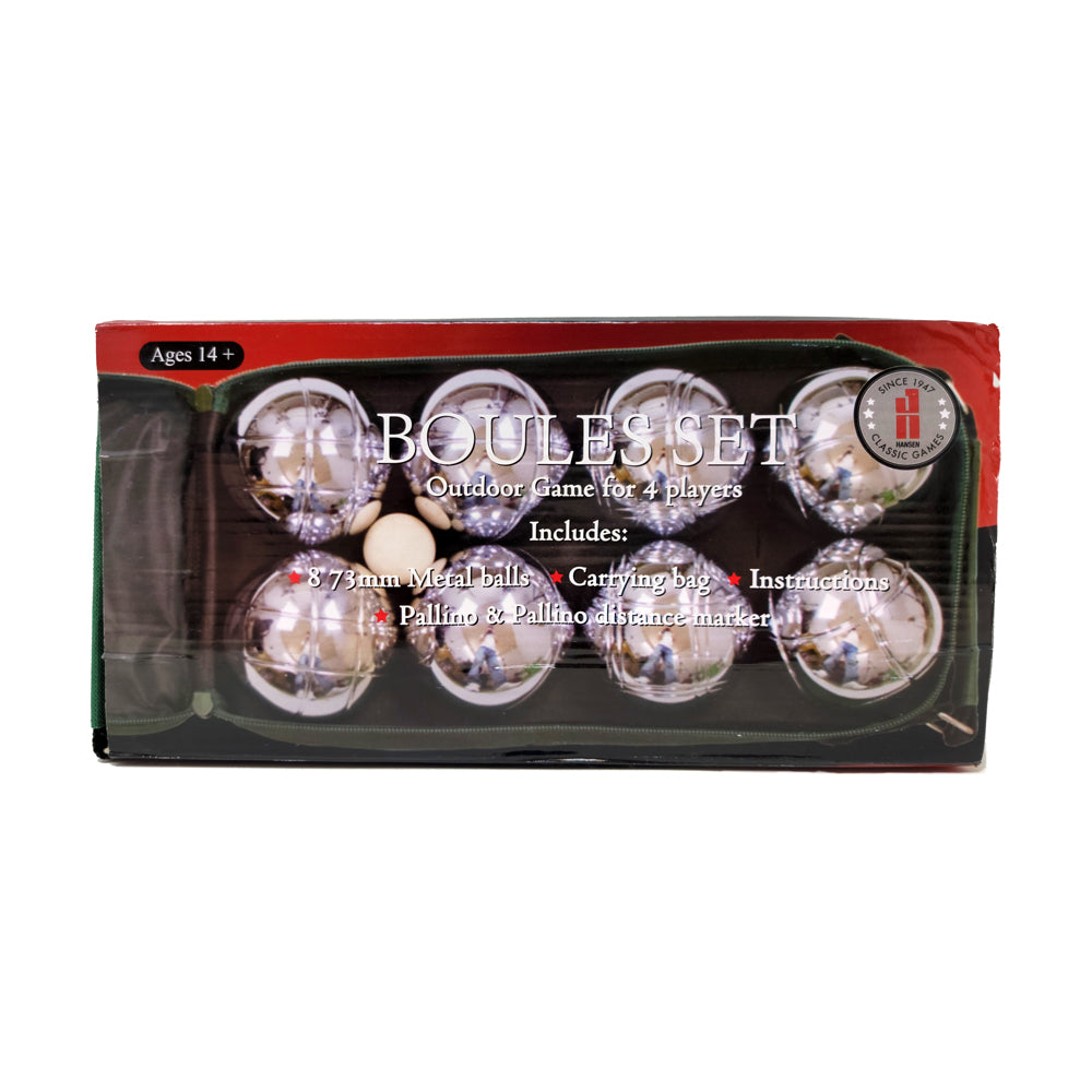 Alternative view of John N. Hansen Co. Deluxe Boules Bocce Ball Set with Carrying Case