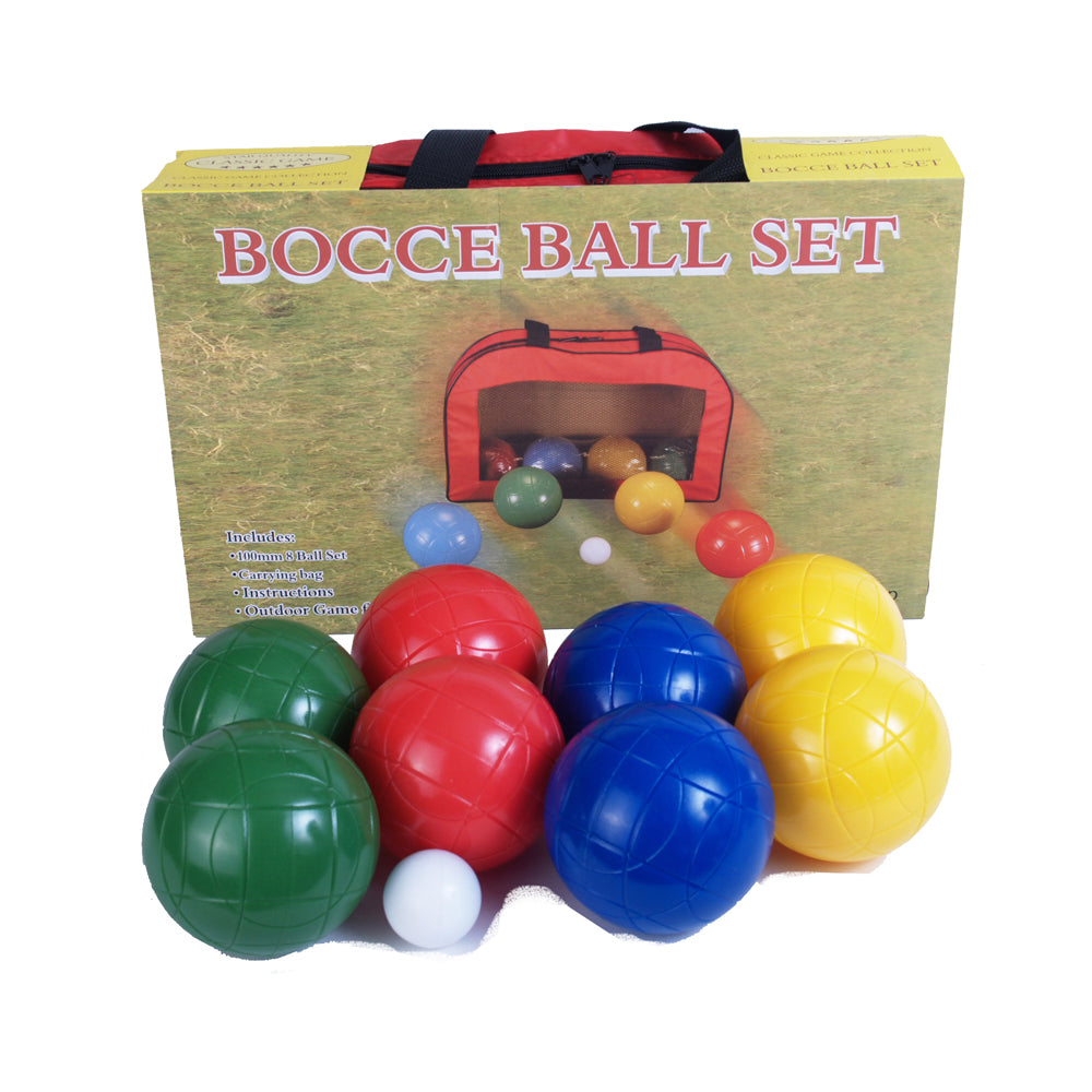 John N. Hansen Co. Deluxe Bocce Ball Set for Outdoor Fun