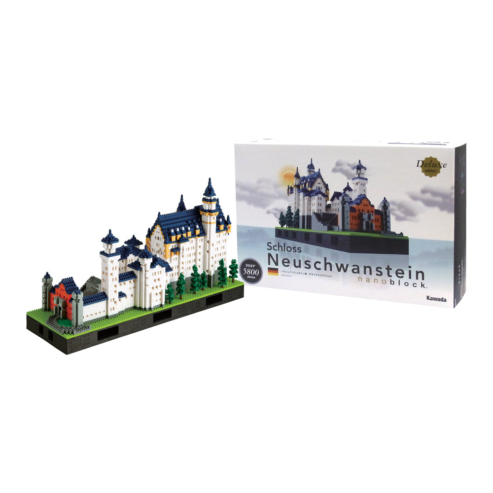 Alternative view of Nanoblock Deluxe Schloss Neuschwanstein Castle Building Set - 5800 Pieces