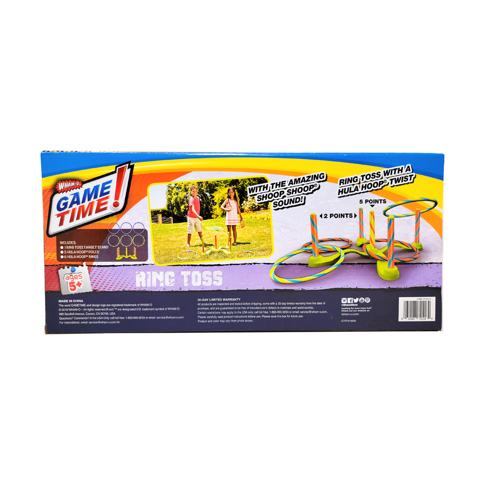 Alternative view of Wham-O Hula Hoop Ring Toss Set for Outdoor Fun