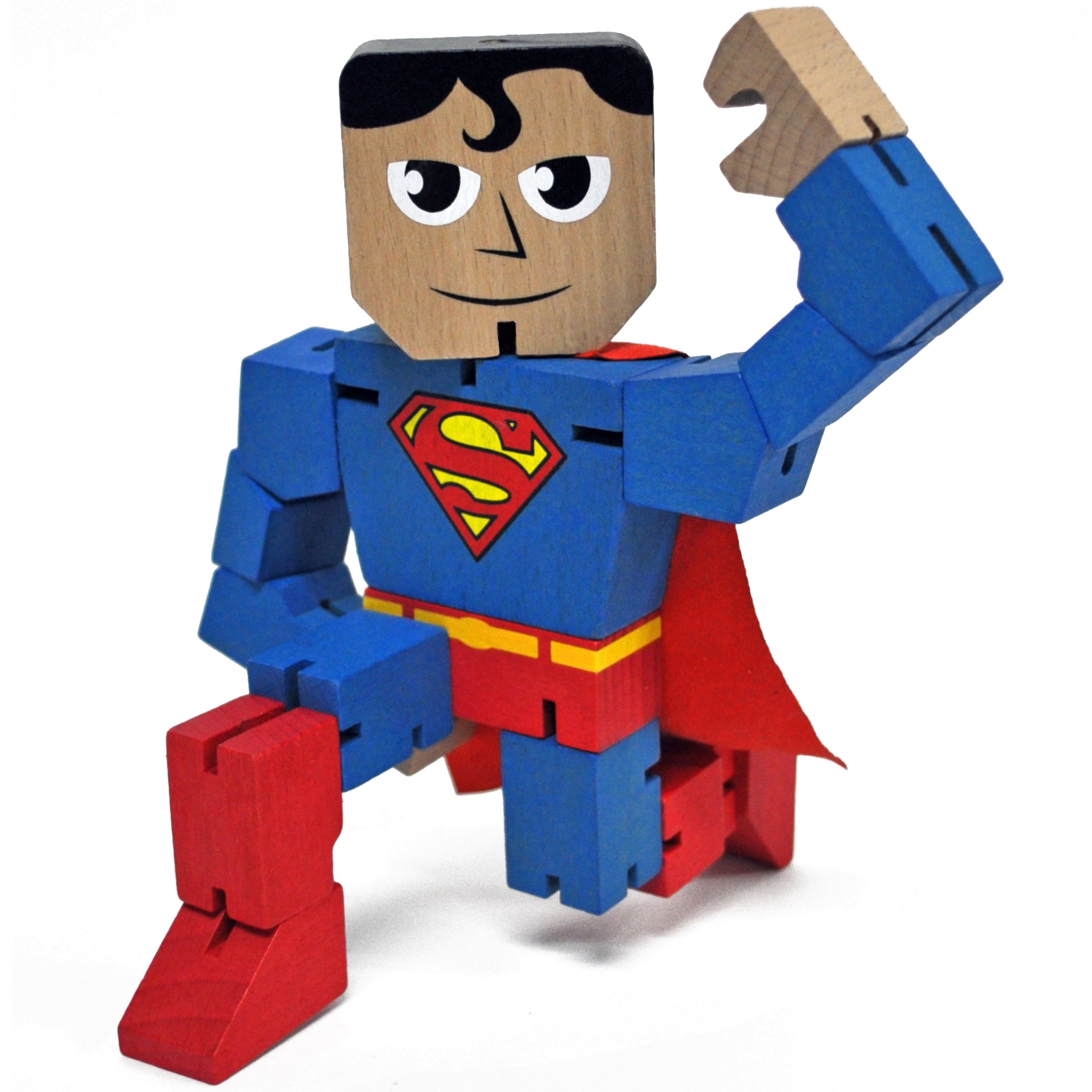 DC Comics Superman Wood Warriors 8" Multicolor Action Figure