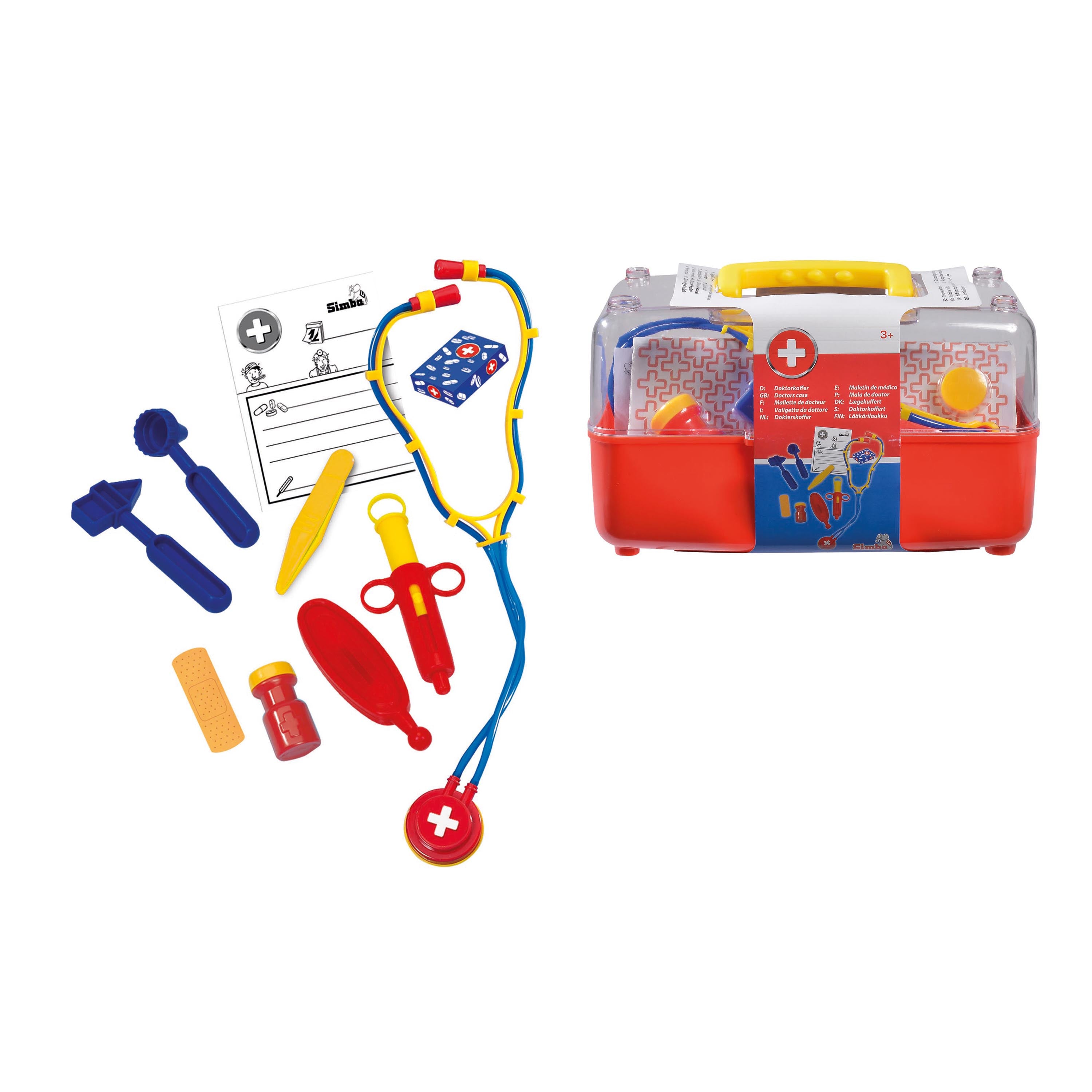 Simba Doctor Case Playset - 10-Piece Medical Kit for Kids - Image 3