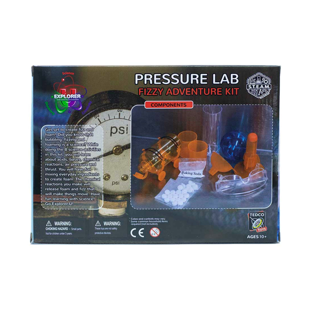 Alternative view of Tedco Toys Explorer-U Pressure Lab Fizzy Adventure Kit
