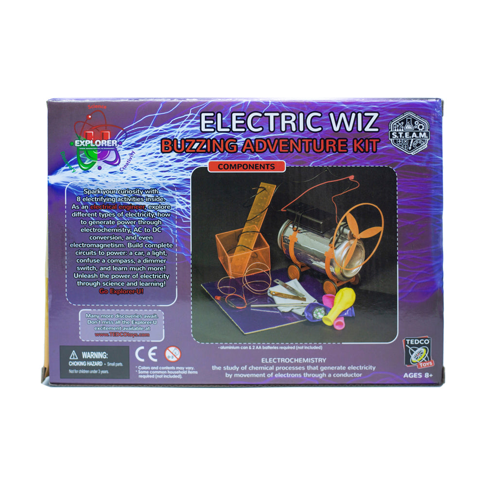 Alternative view of Tedco Toys Explorer-U Electric Wiz Buzzing Adventure Kit