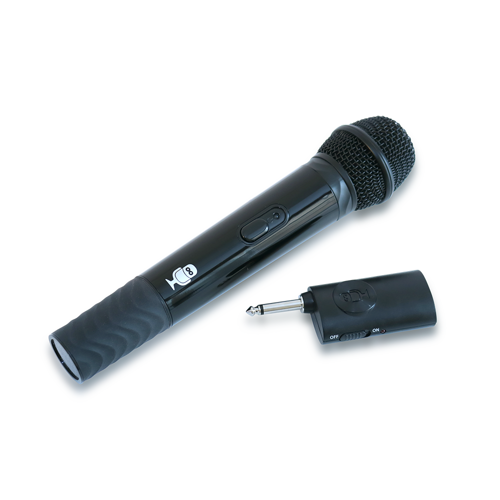 Alternative view of Singing Machine Wireless Uni-directional Dynamic Microphone