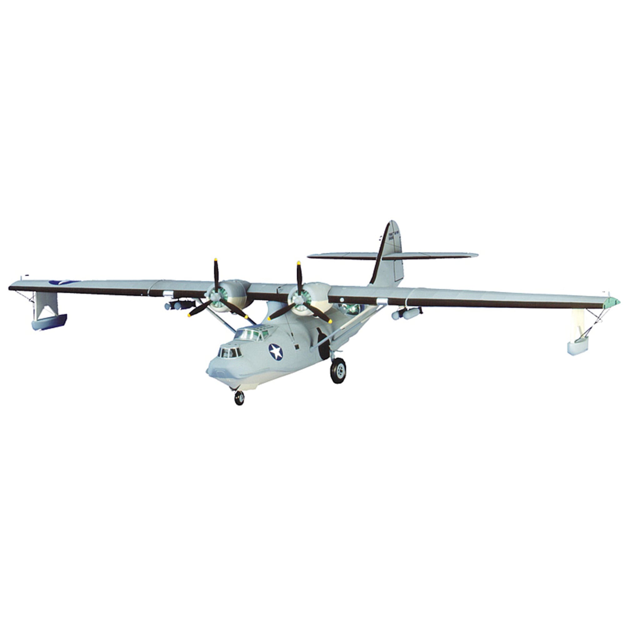 Alternative view of Guillow's PBY-5a Catalina 1/28 Scale Model Kit