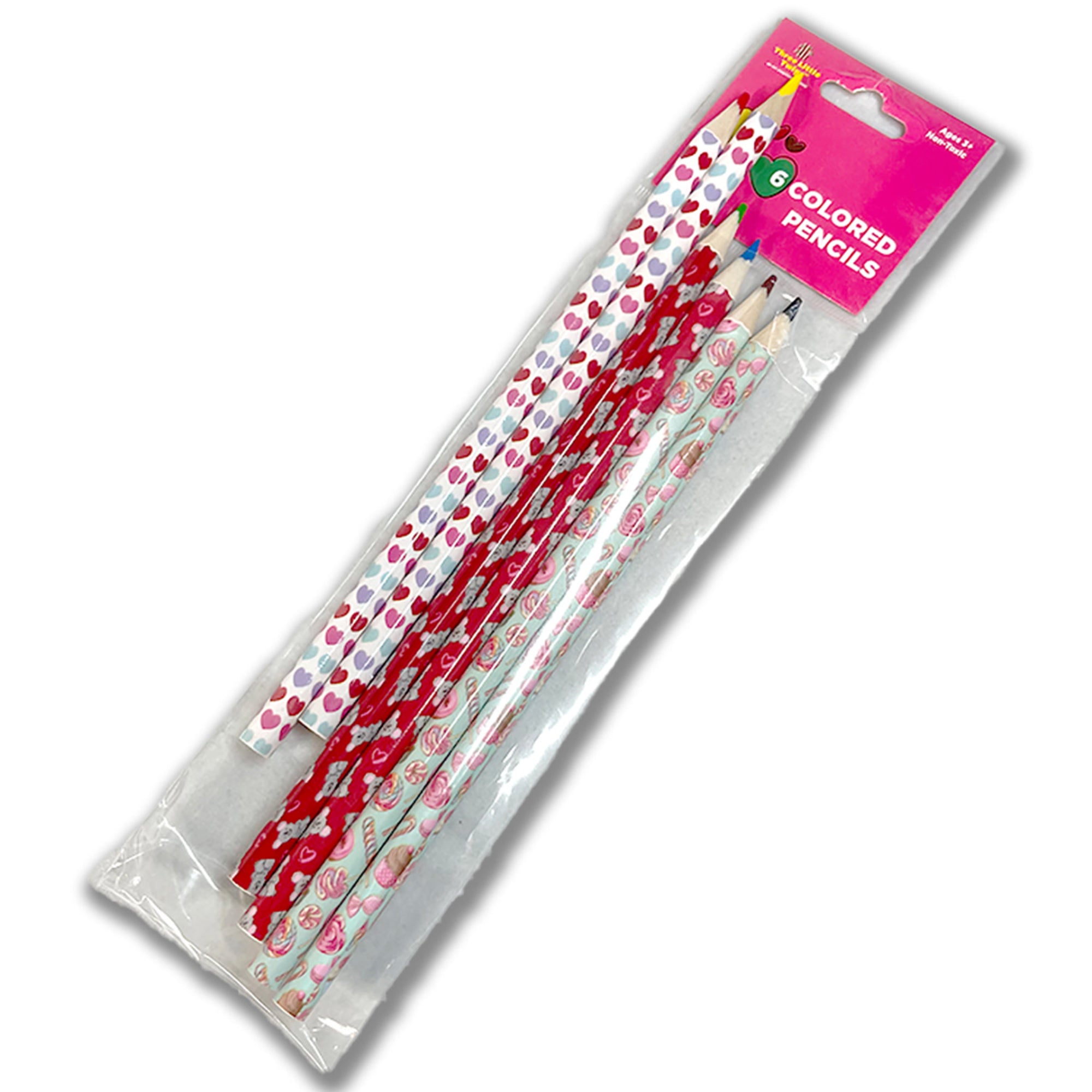 Alternative view of Three Little Twigs: Valentine's 8pc Coloring Book Bundle for Kids Age 3+