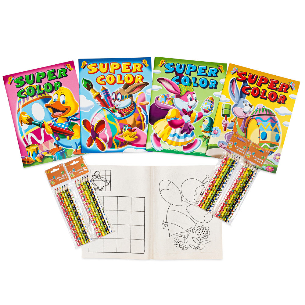 Alternative view of Three Little Twigs Easter/Spring Coloring Bundle - 8pc Set