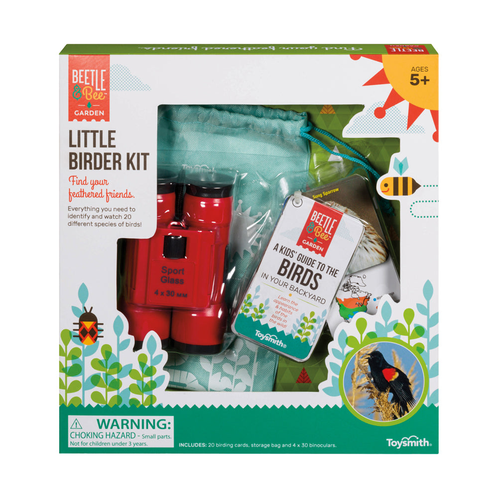 Alternative view of Beetle & Bee Garden 4x30 Little Birder Binoculars Kit