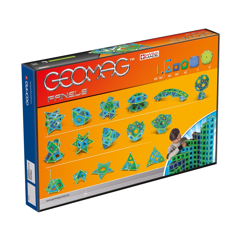 Alternative view of Geomag Panels Magnetic Construction Set - 192 Pieces
