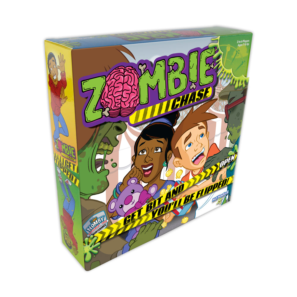 Zombie Chase Survival Strategy Board Game By Playmonster