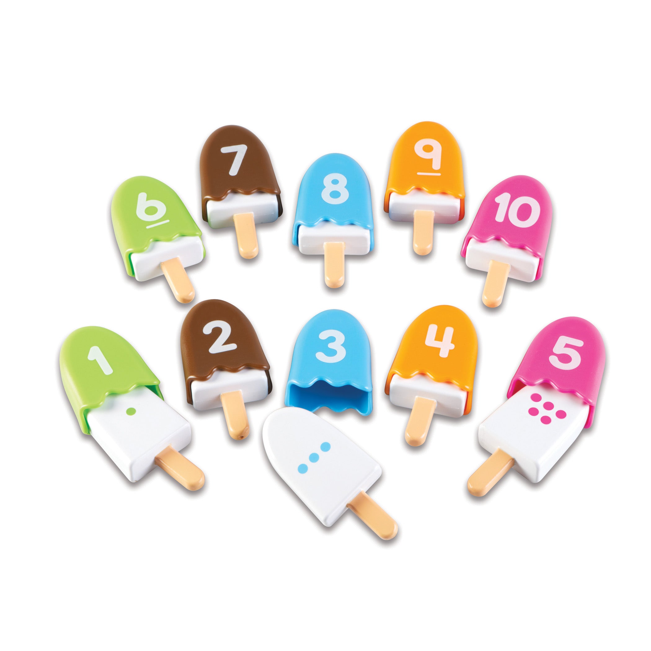Alternative view of Learning Resources Smart Snacks NumberPOPS - Interactive Counting Ice Cream Toy