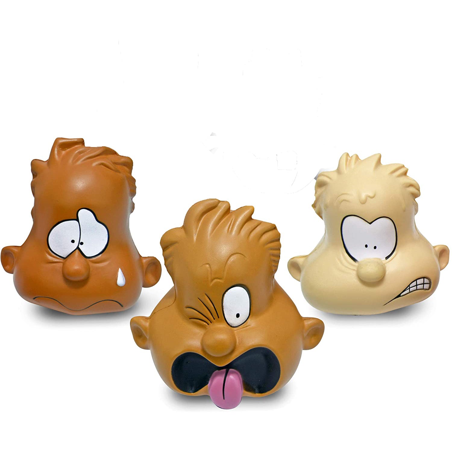 The Pencil Grip Feeling Heads, Multicultural - Emotion Expression Stress Balls - Image 3