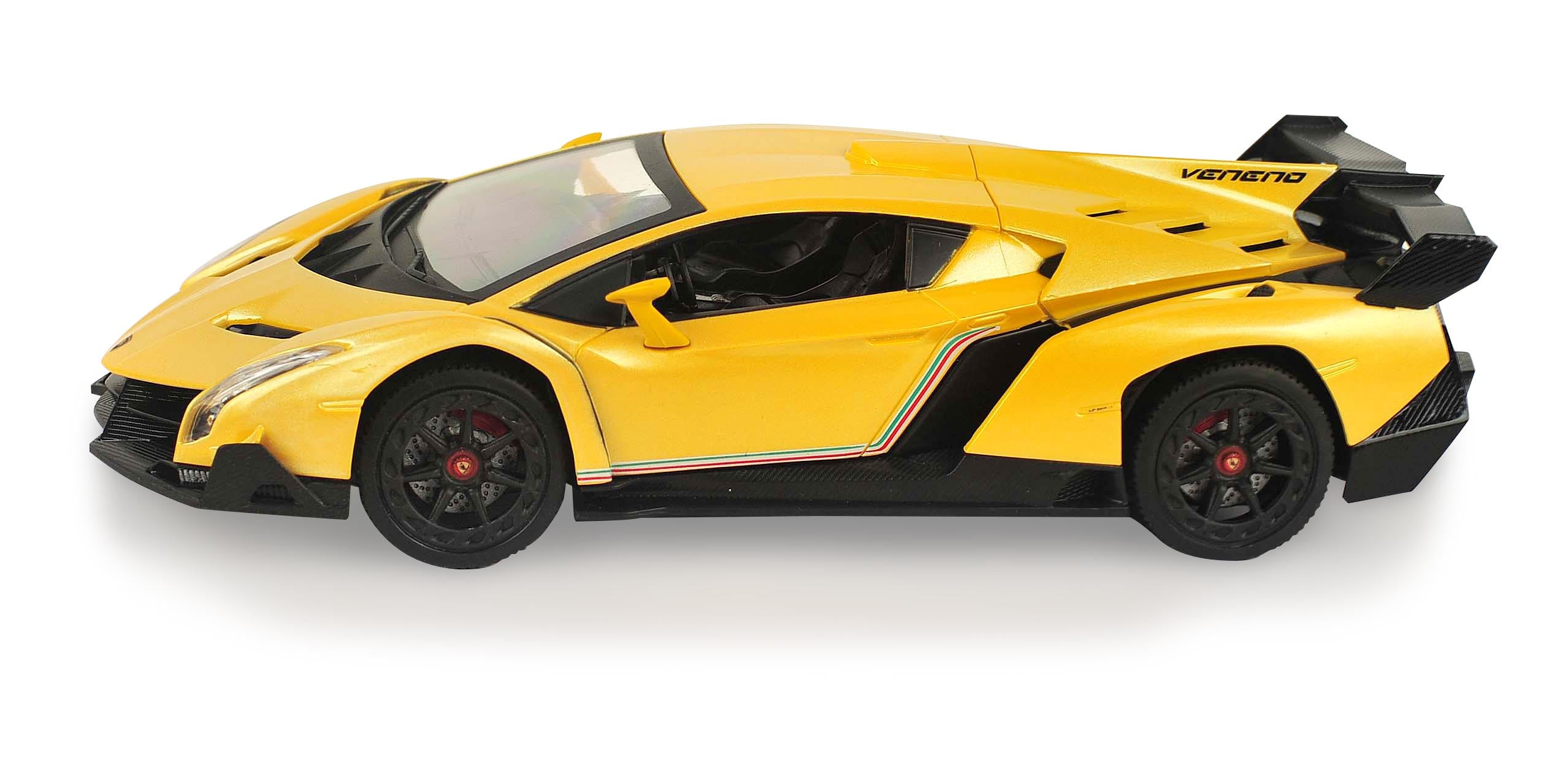 Braha Lamborghini RC Car - Radio Controlled - Yellow