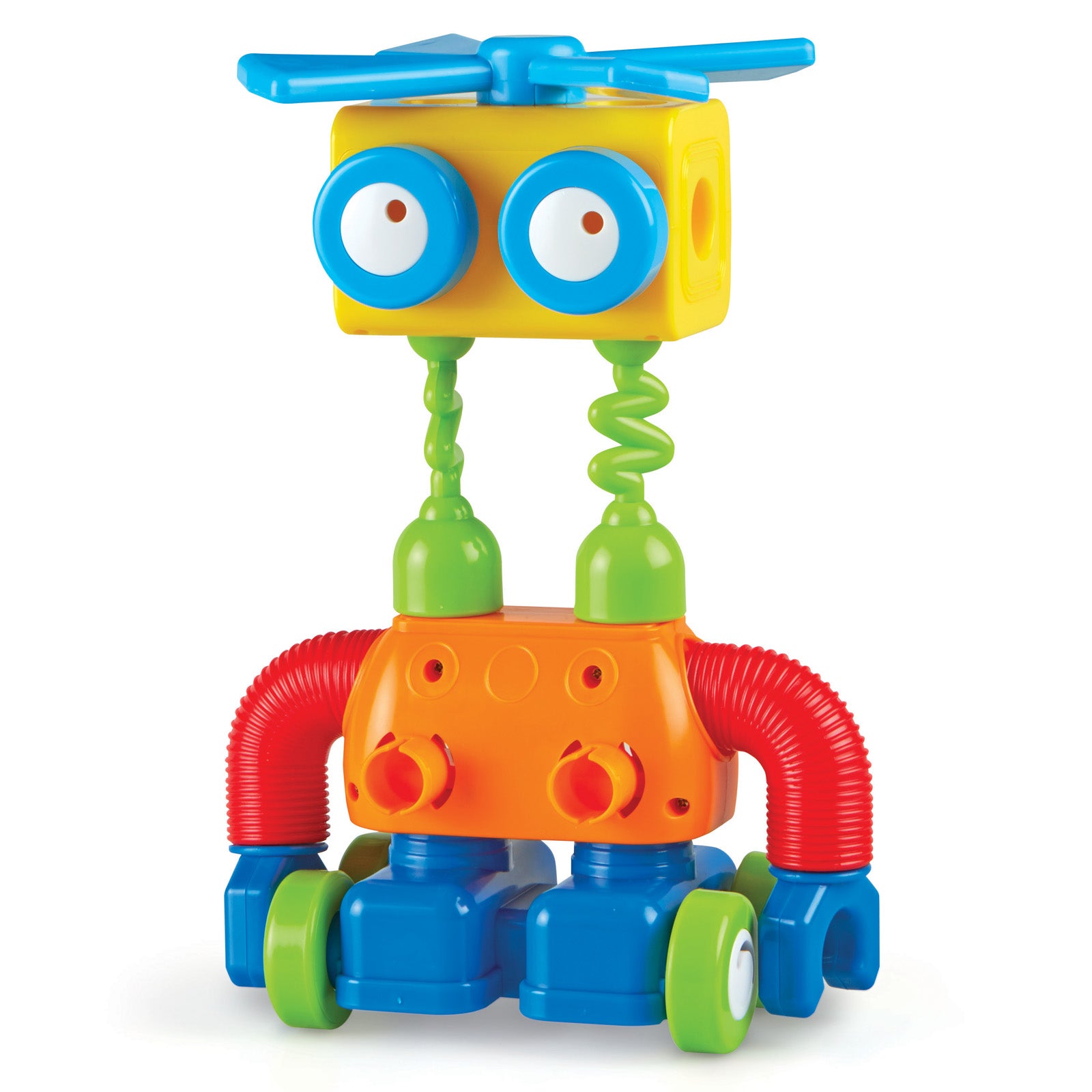 Alternative view of Learning Resources 1-2-3 Build It! Robot Factory - STEM Toy for Creative Play