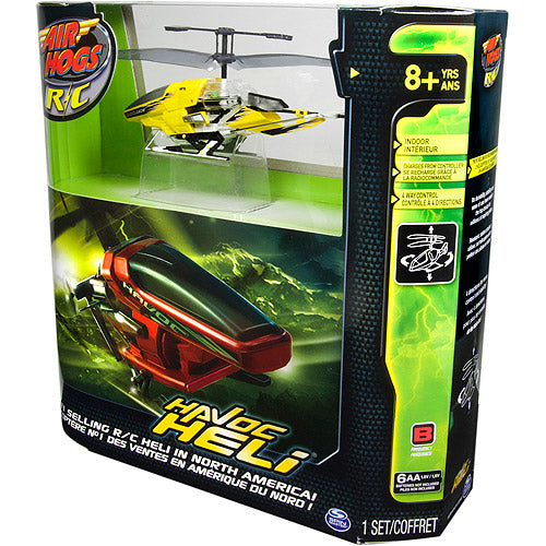 Alternative view of Air Hogs Radio Control Havoc Heli - Yellow