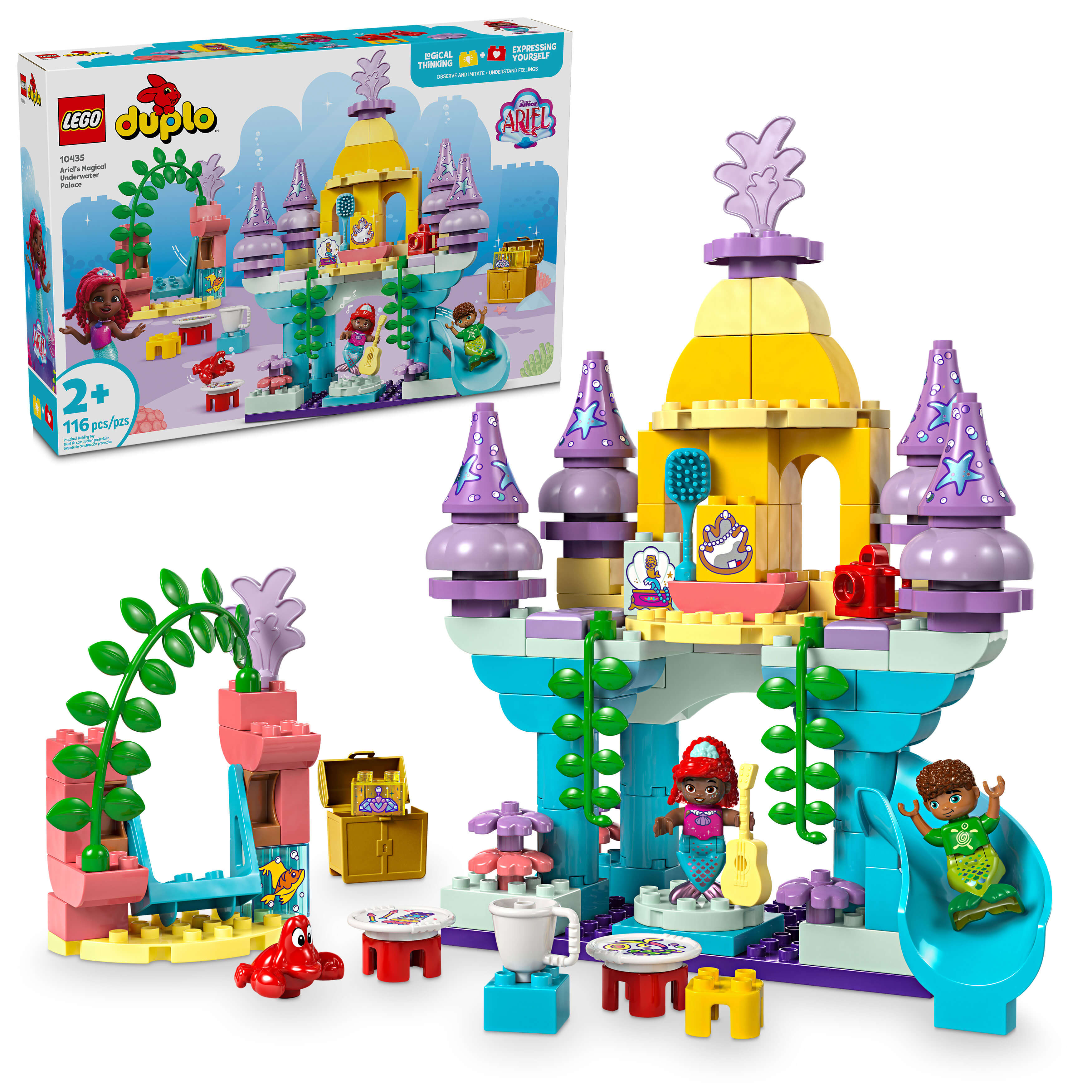 LEGO DUPLO Disney Ariel's Magical Underwater Palace Building Set