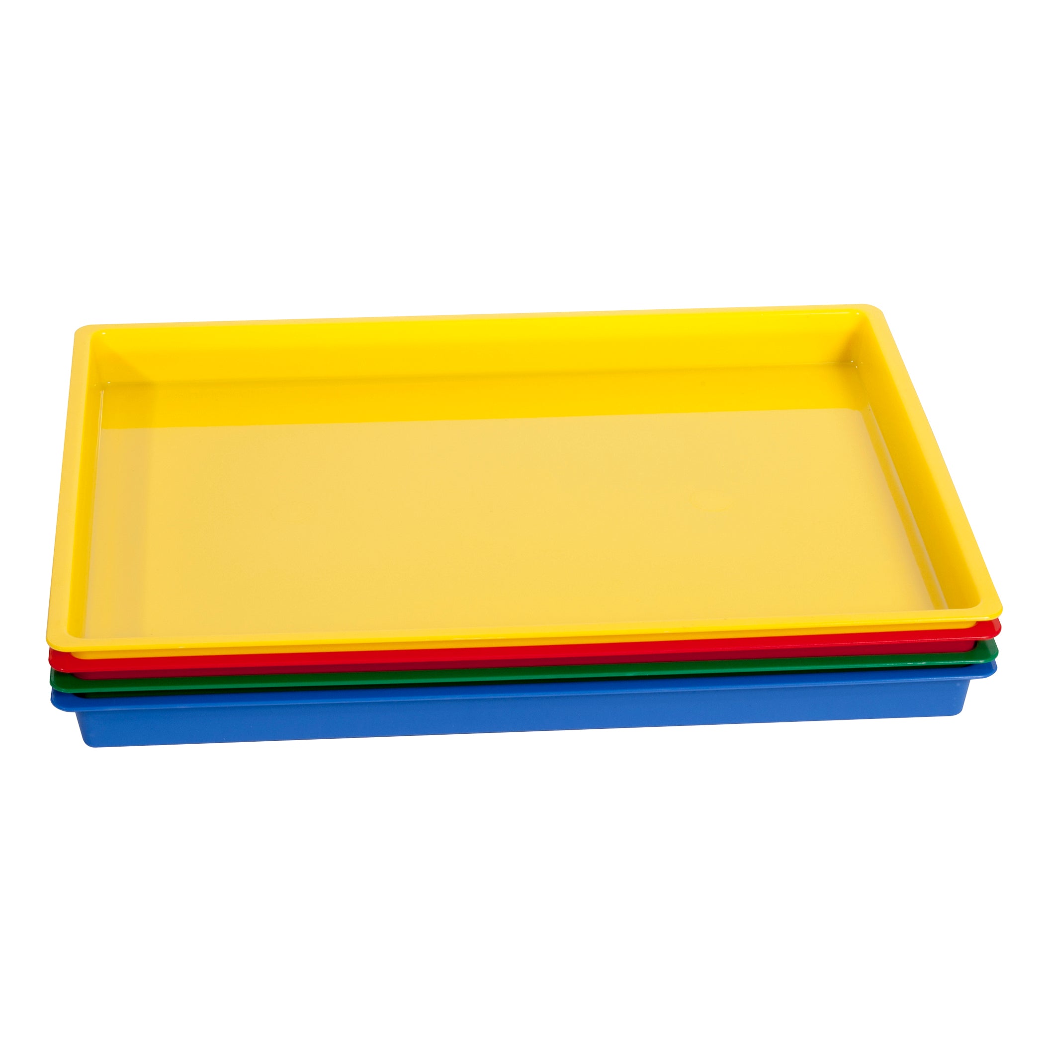 Alternative view of edxeducation Multipurpose Activity Trays - Set of 4, Assorted Colors