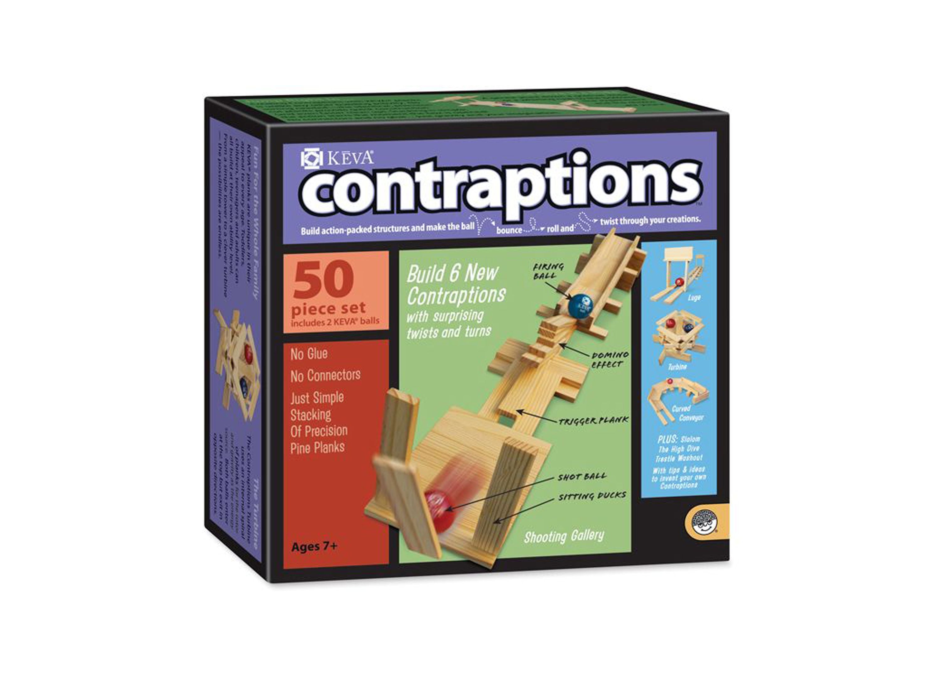 MindWare KEVA Contraptions 50 Plank Building Set