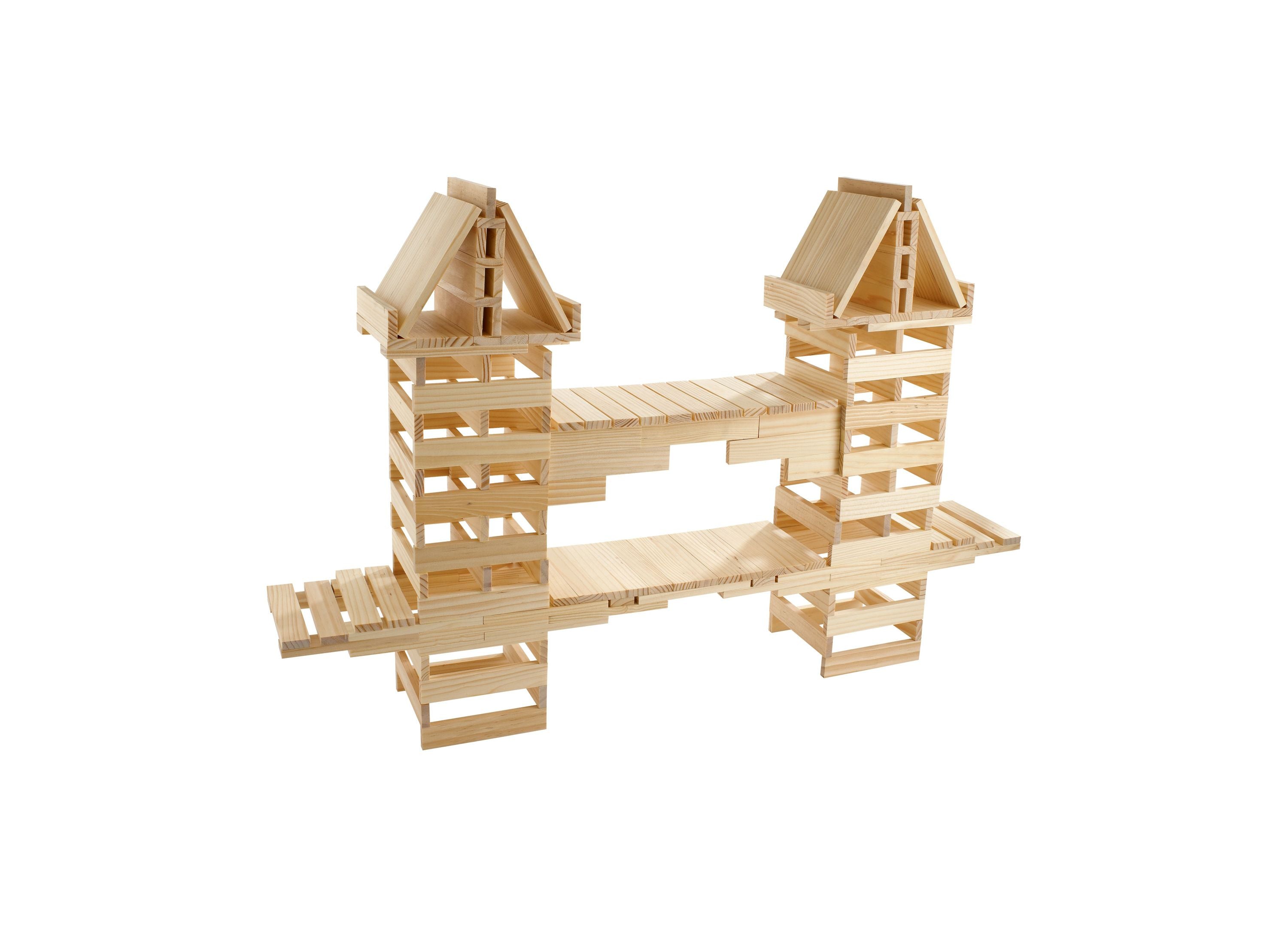MindWare KEVA Structures 200 Pine Plank Set - STEM Building Toy - Image 3