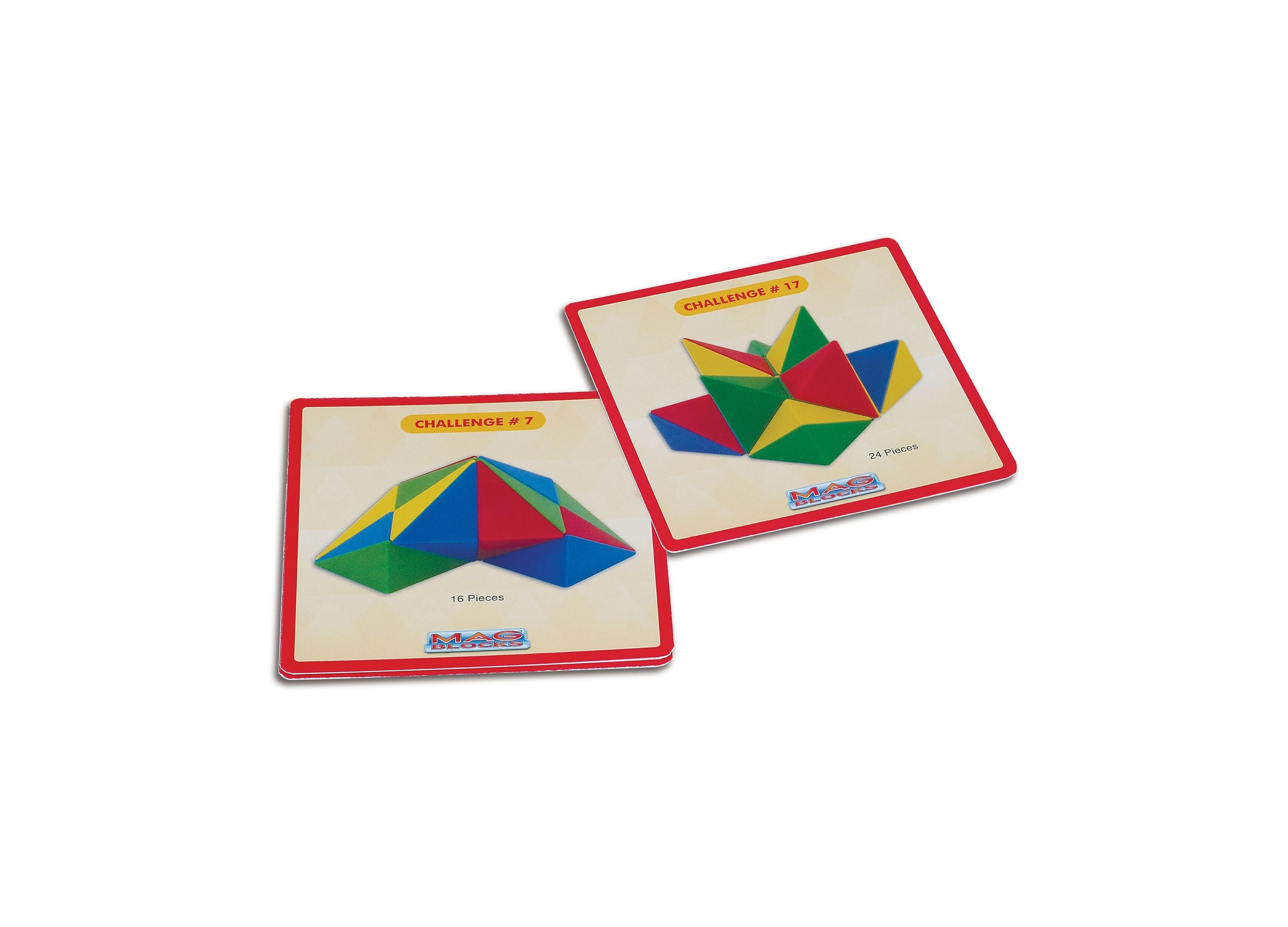 Alternative view of Popular Playthings Mag Blocks 24-Piece Magnetic Building Set