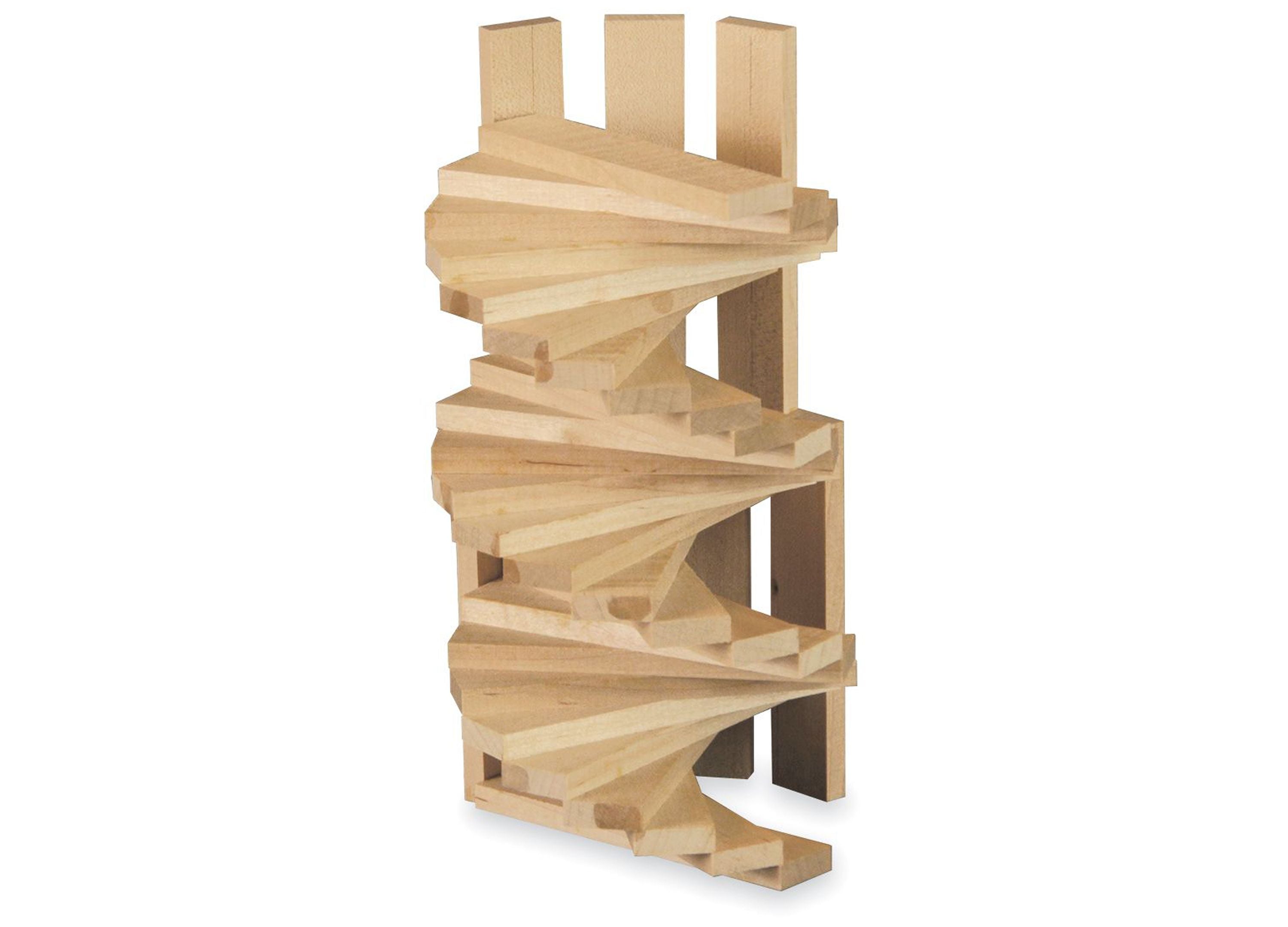 Alternative view of MindWare KEVA Maple 50-Piece Plank Set - Educational Building Toy