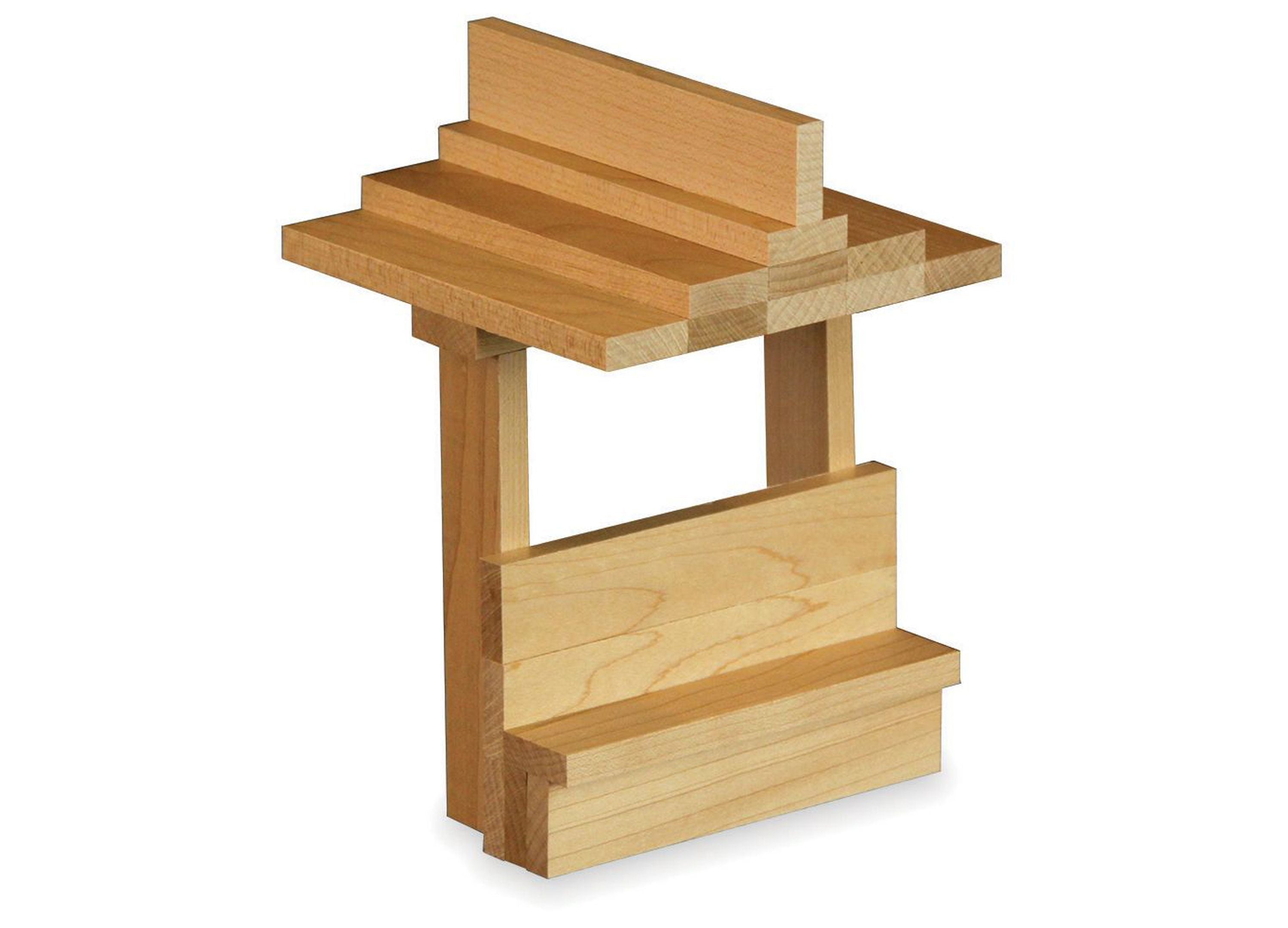 Alternative view of MindWare Brain Builders KEVA Planks Engineering Challenge Game