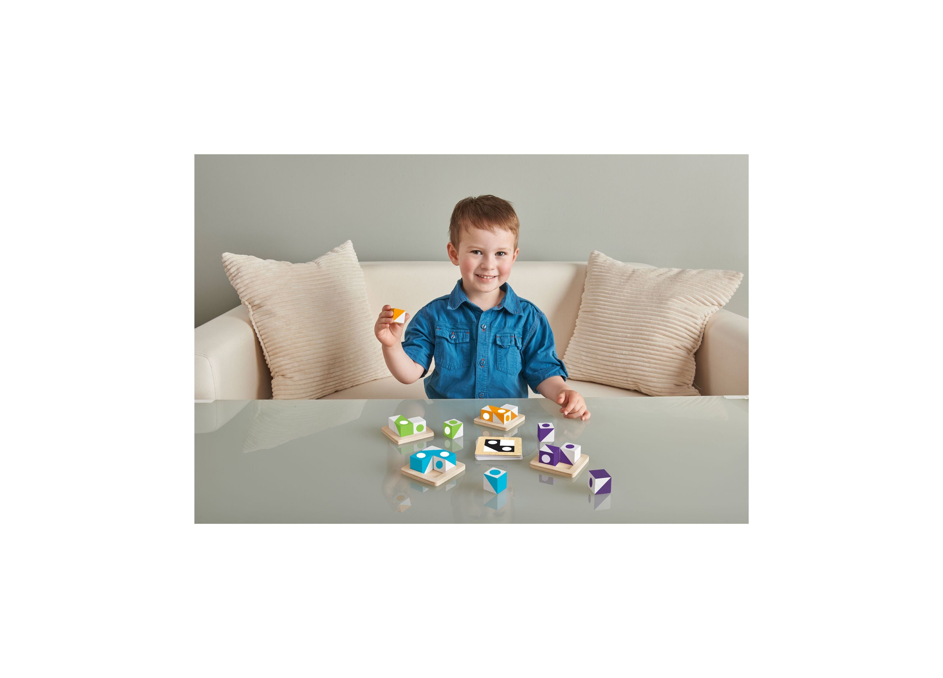 Alternative view of Q-bitz Jr. Award-Winning Visual Puzzle Game for Kids