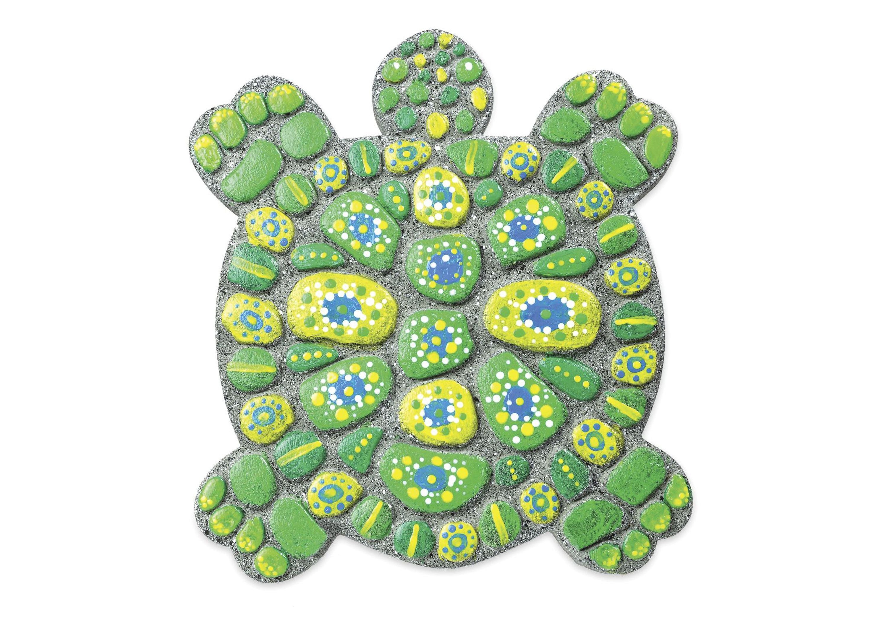 MindWare Paint Your Own Turtle Stepping Stone Kit - Arts and Crafts - Image 4