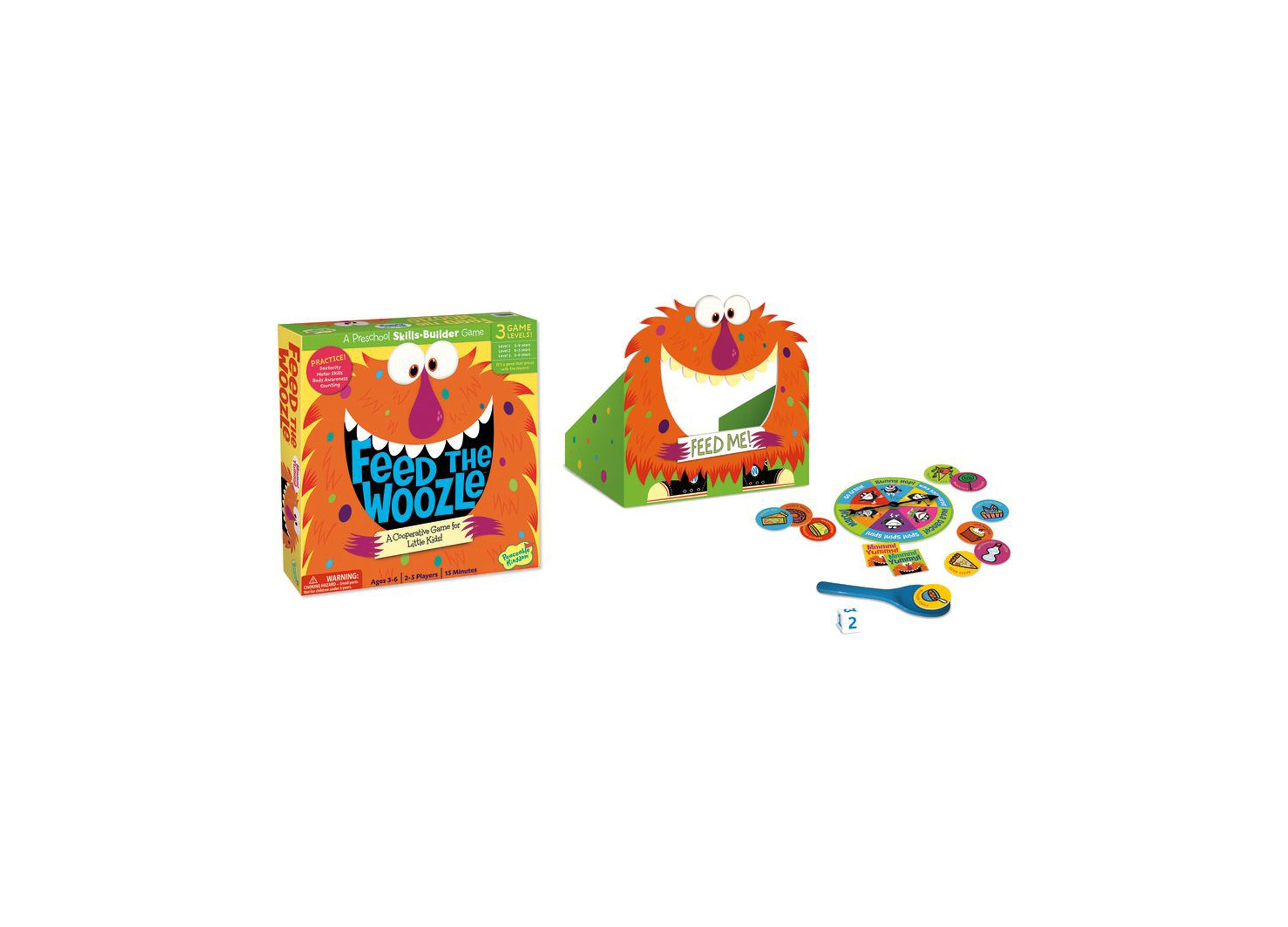 Feed the Woozle Cooperative Board Game for Kids - Image 2