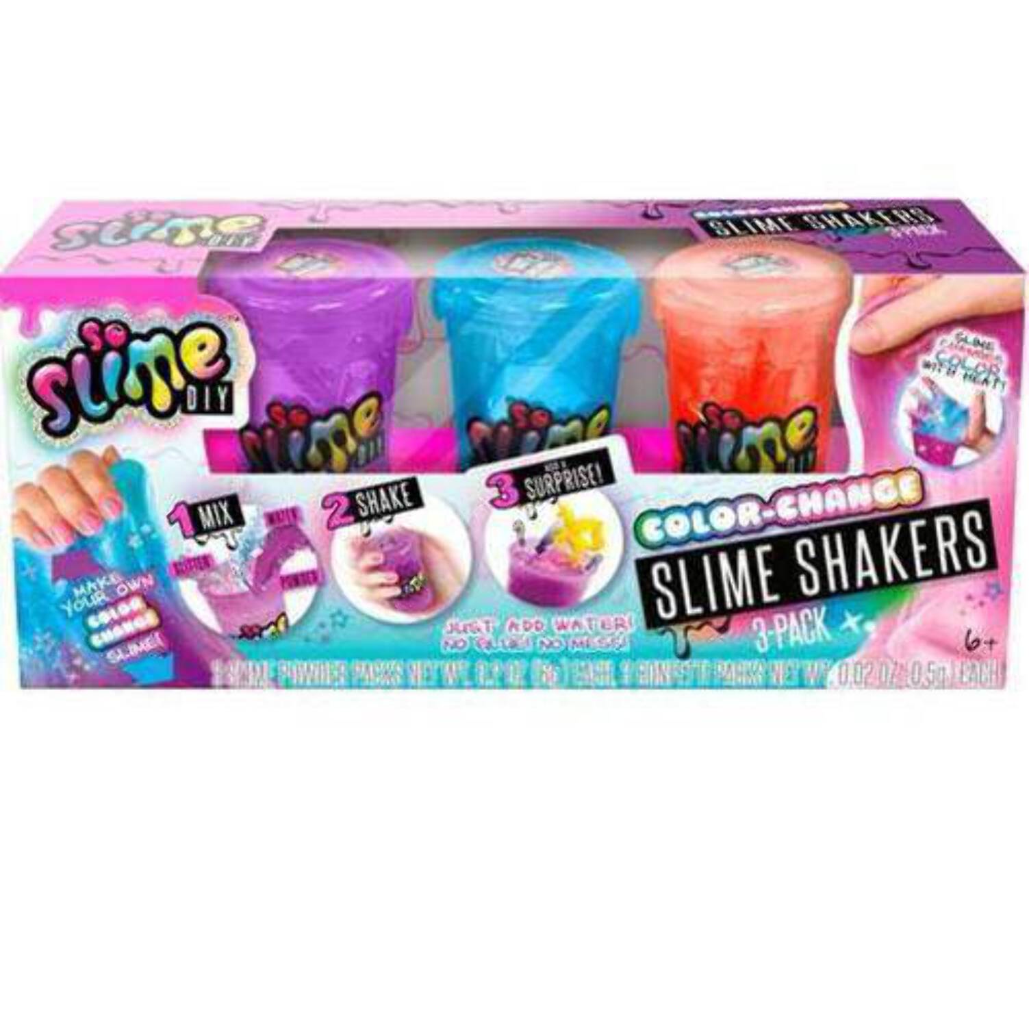 Alternative view of So Slime DIY Color Chaos Slime Shaker 3-Pack - Arts and Crafts Kit