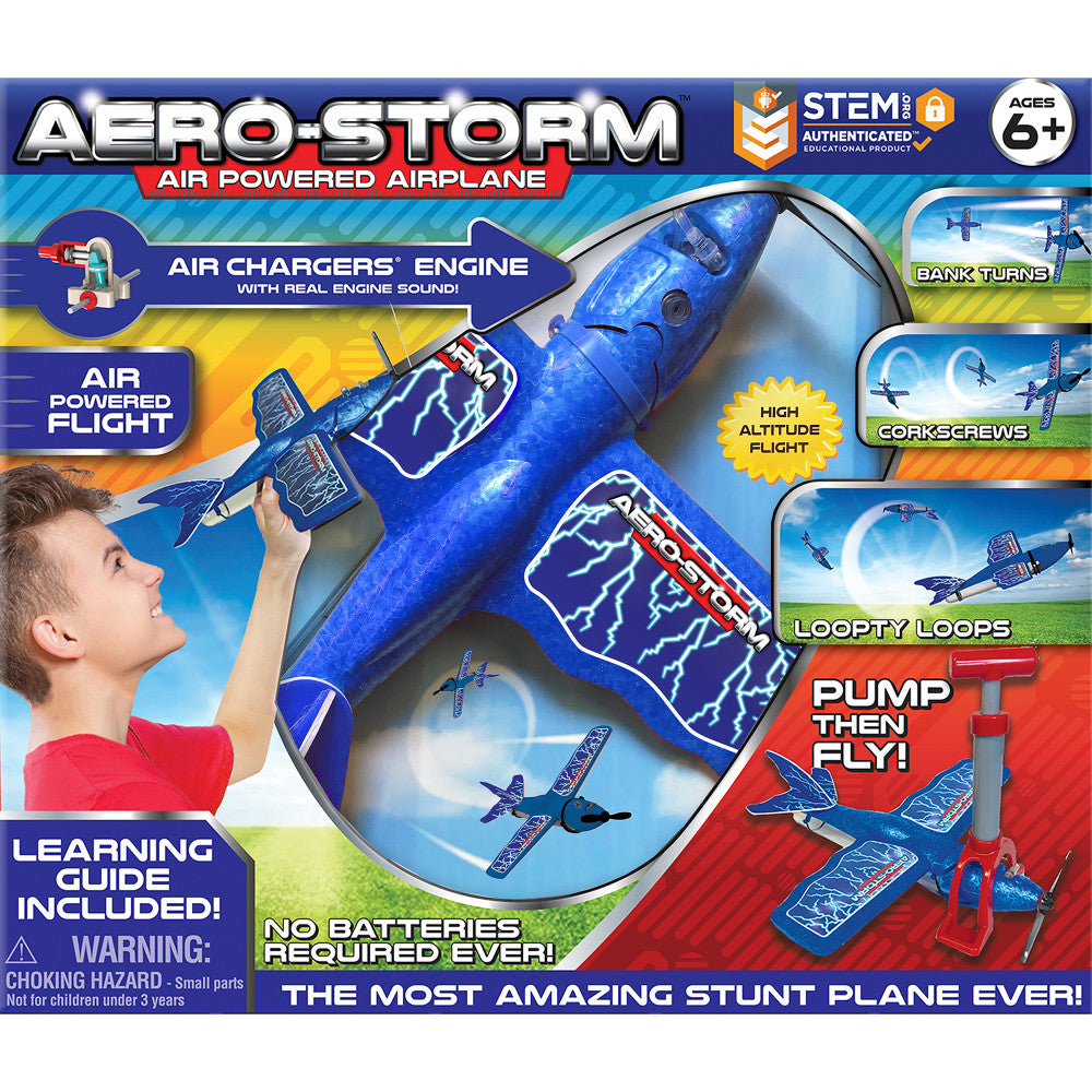 Aero-Storm: Acrobatic Air-Powered Plane for Spirited Sky Adventures