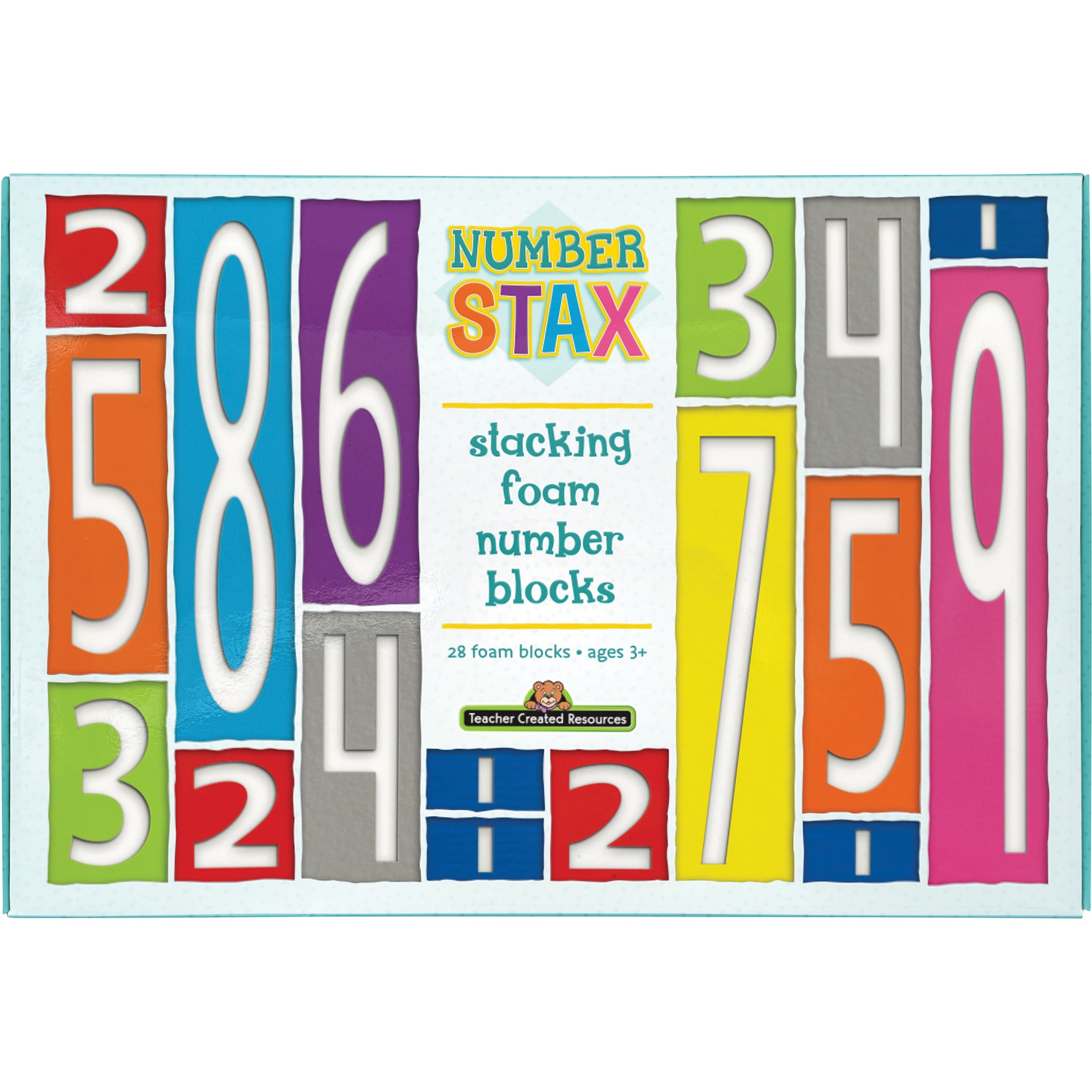 Teacher Created Resources Number Stax - Educational Foam Number Blocks - Image 4