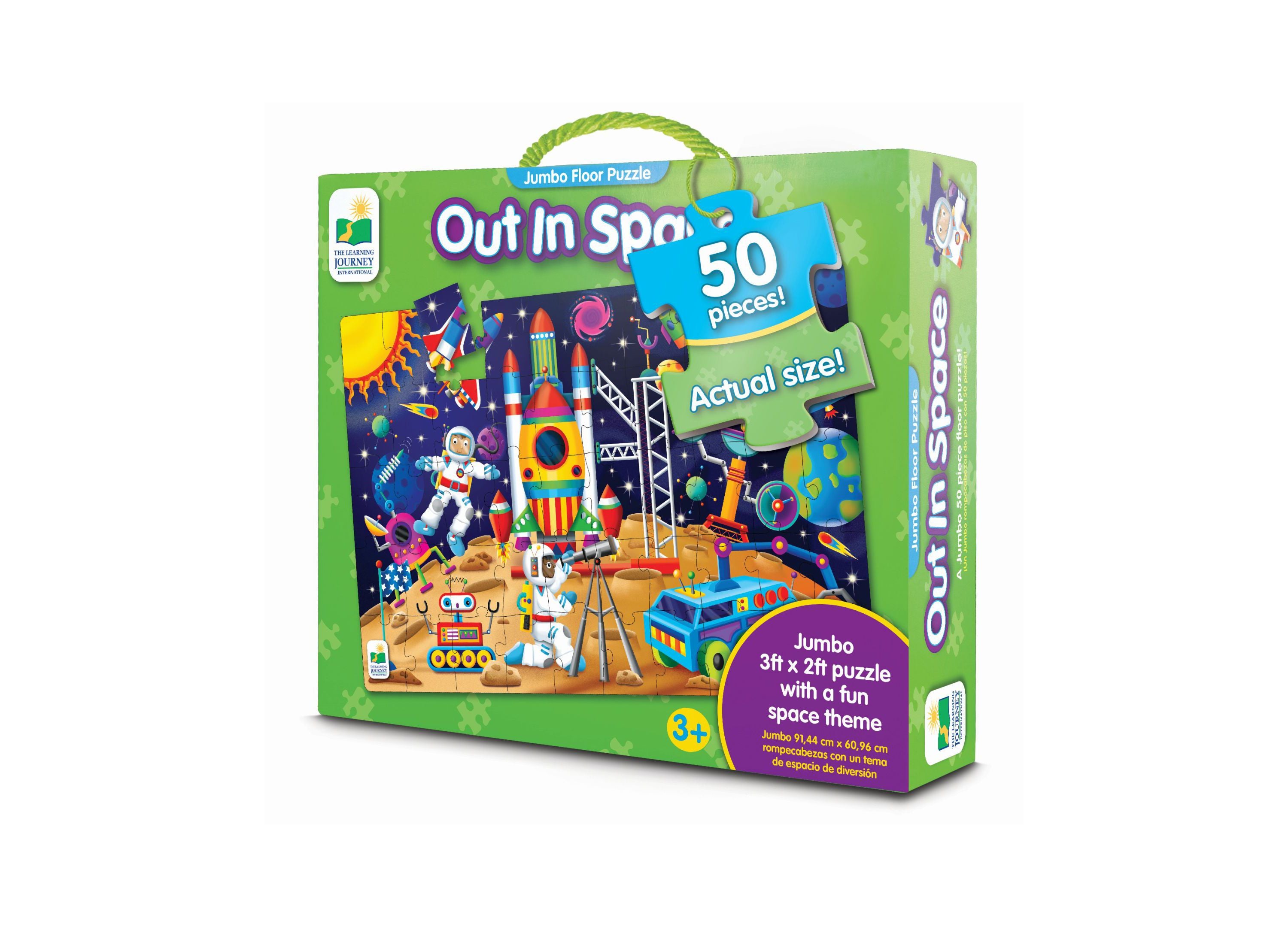 Alternative view of Galactic Explorer Jumbo Floor Puzzle - 50 pc