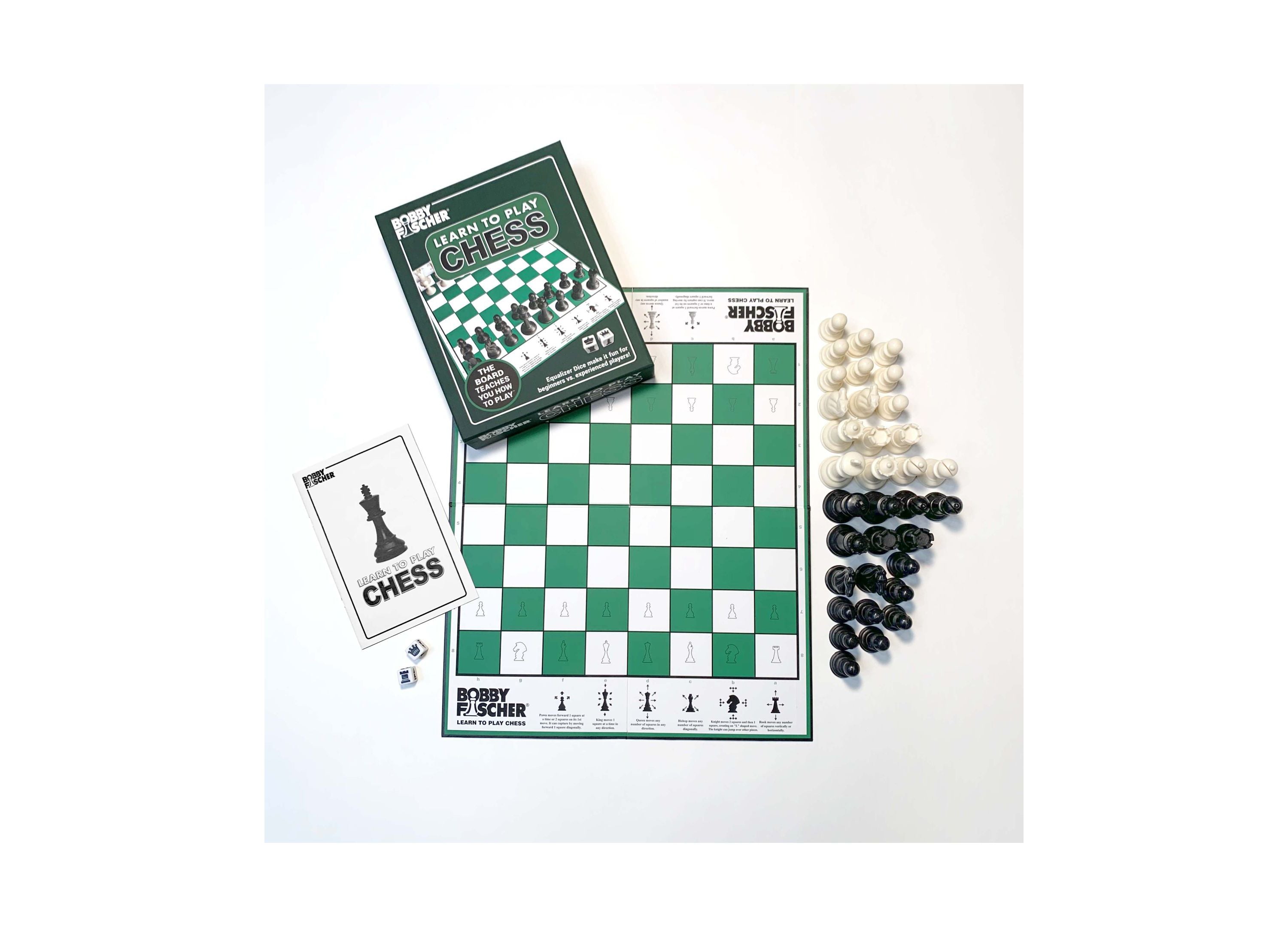 Alternative view of Wood Expressions Chess Set - Learn and Play Edition
