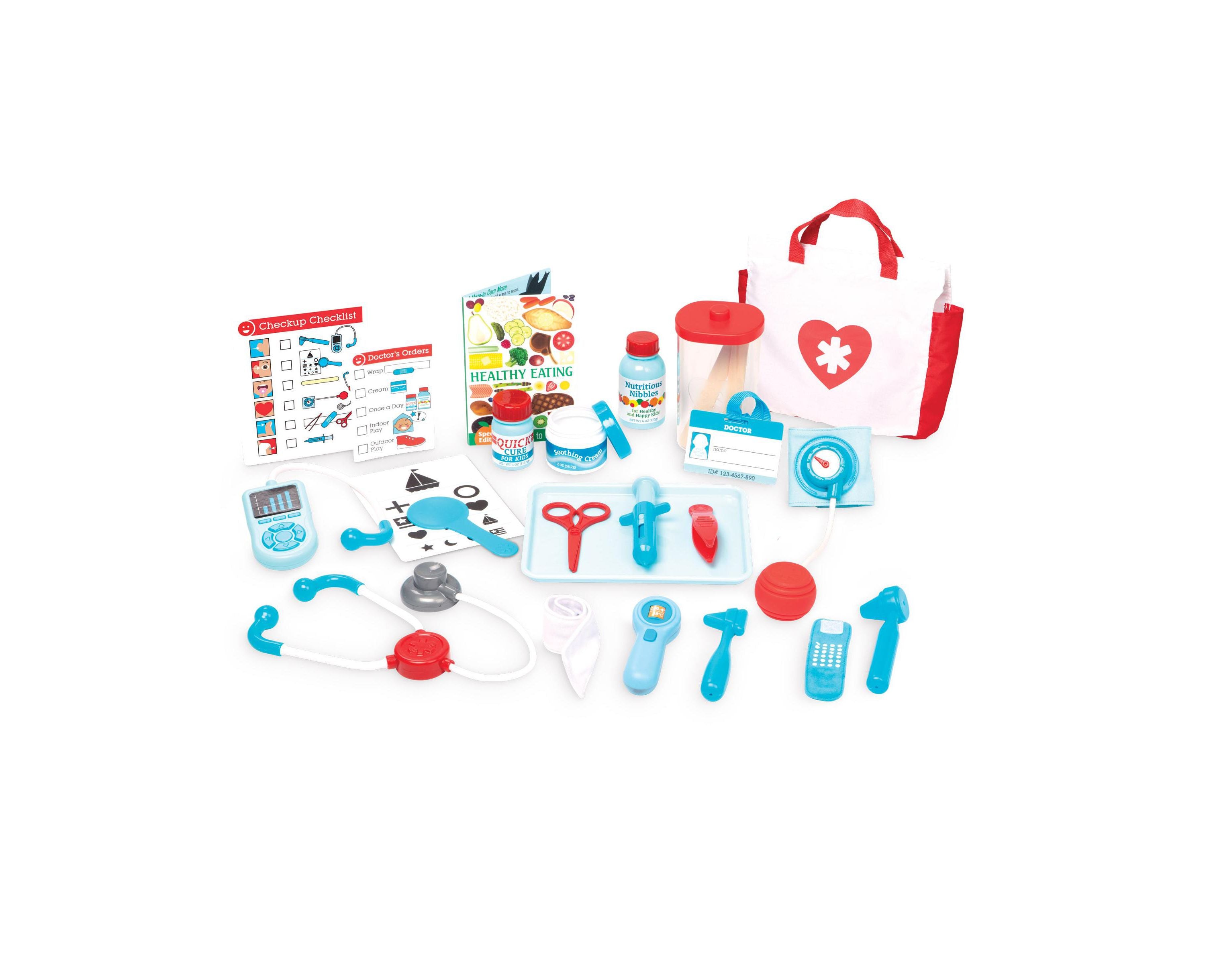 Melissa & Doug 25-Piece Get Well Doctor's Kit Play Set - Image 6