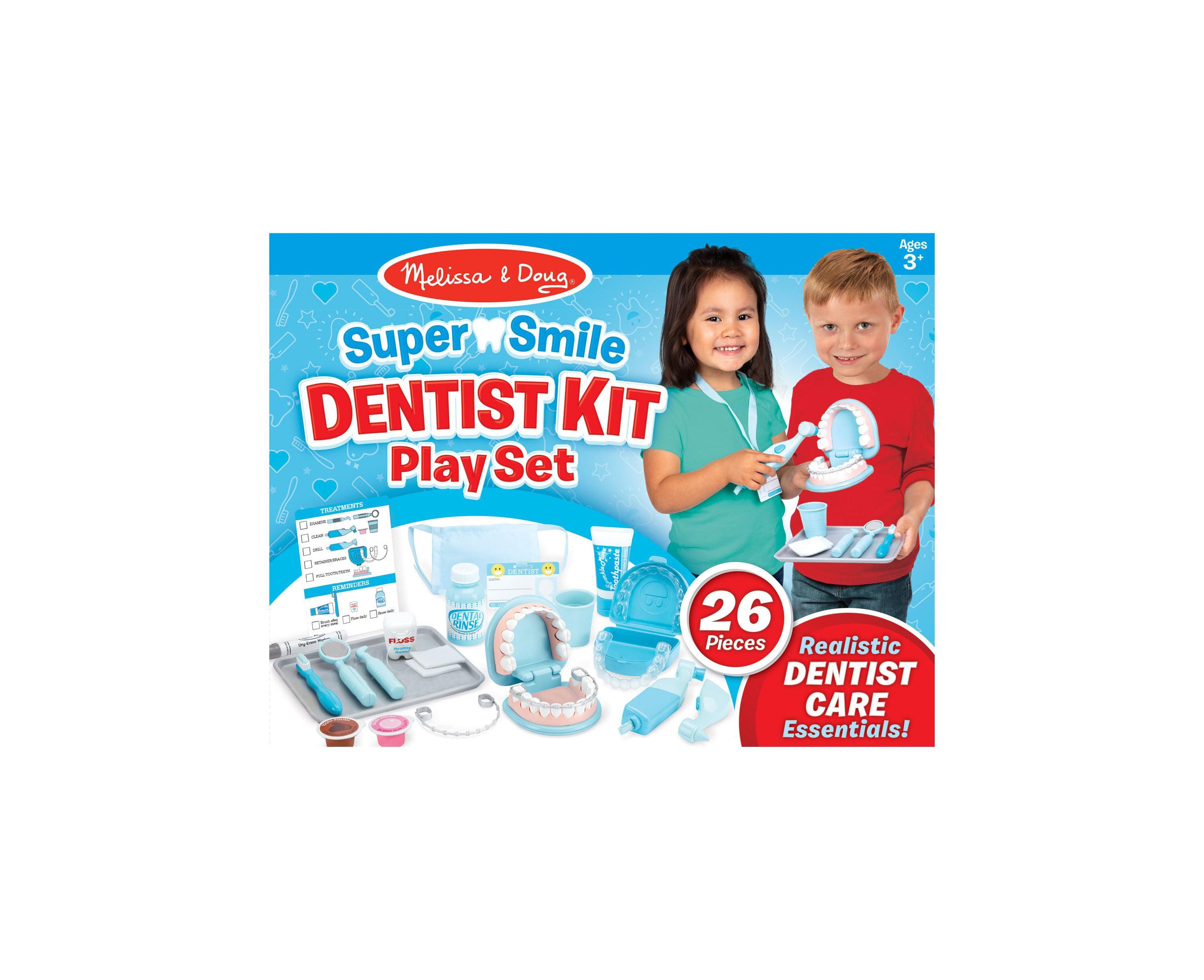 Alternative view of Melissa and Doug 25-Piece Super Smile Dentist Play Set