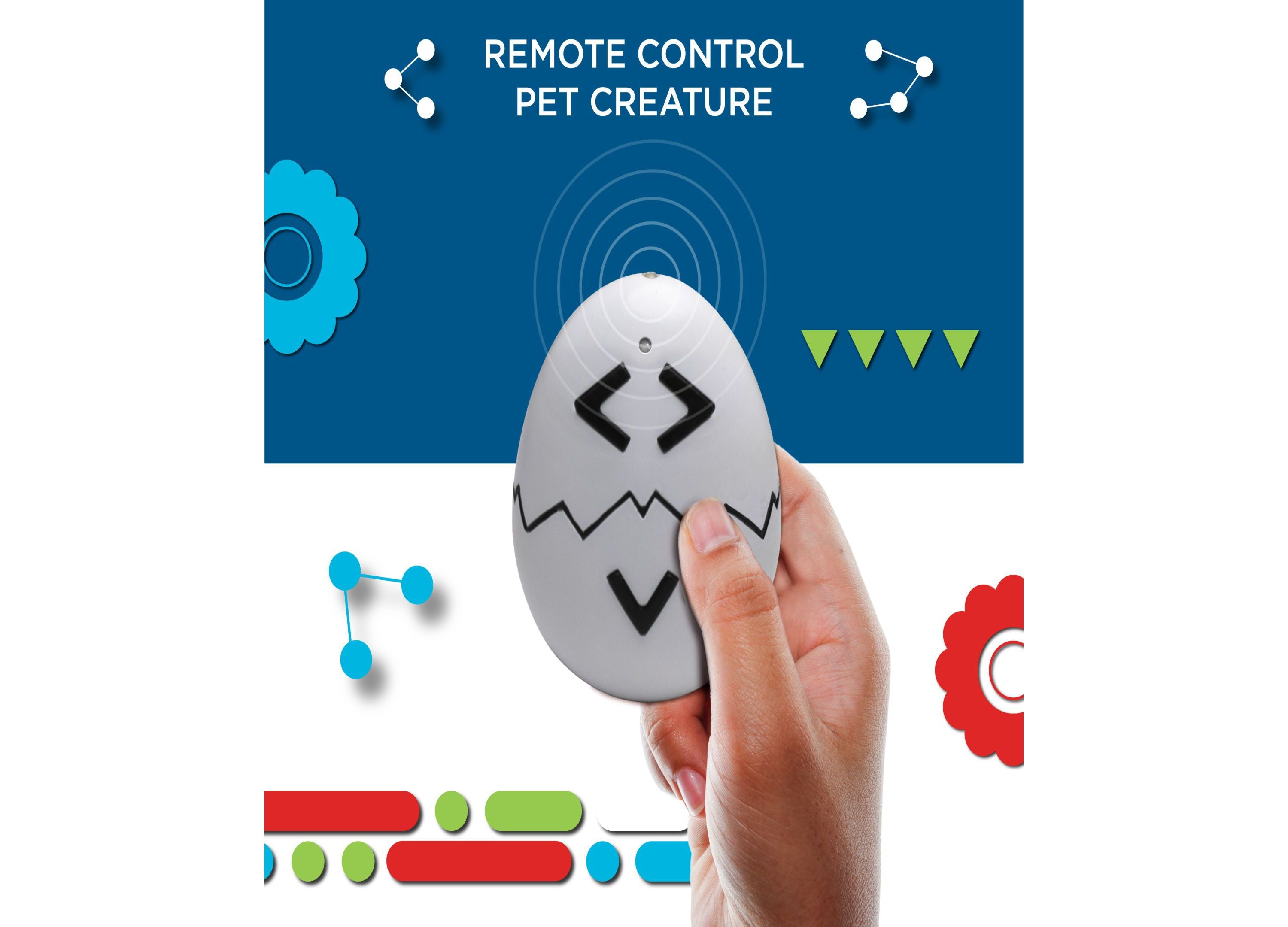 Alternative view of Discovery Kids Remote Control King Snake - Realistic Slithering Motion - Black