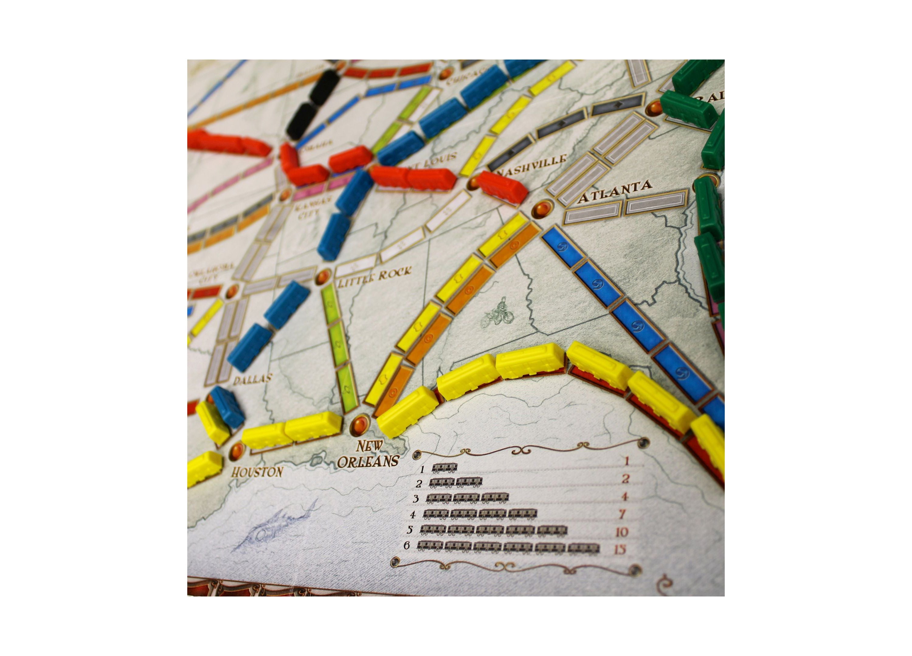 Ticket to Ride North American Adventure Board Game - Image 6