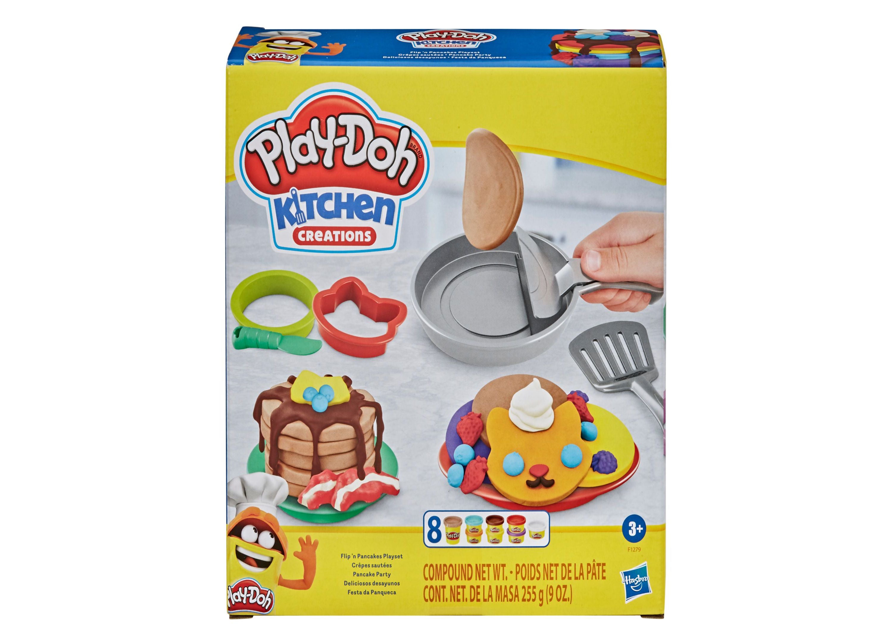 Alternative view of Play-Doh Kitchen Creations Pancake Party Playset - 14-Piece Set