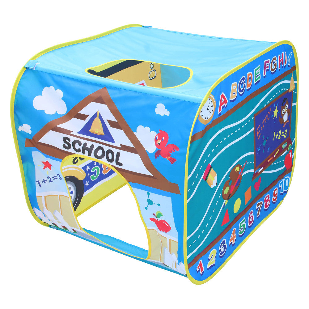 Alternative view of Banzai My Little School House Play Tent ‚Äì Interactive Learning Fun