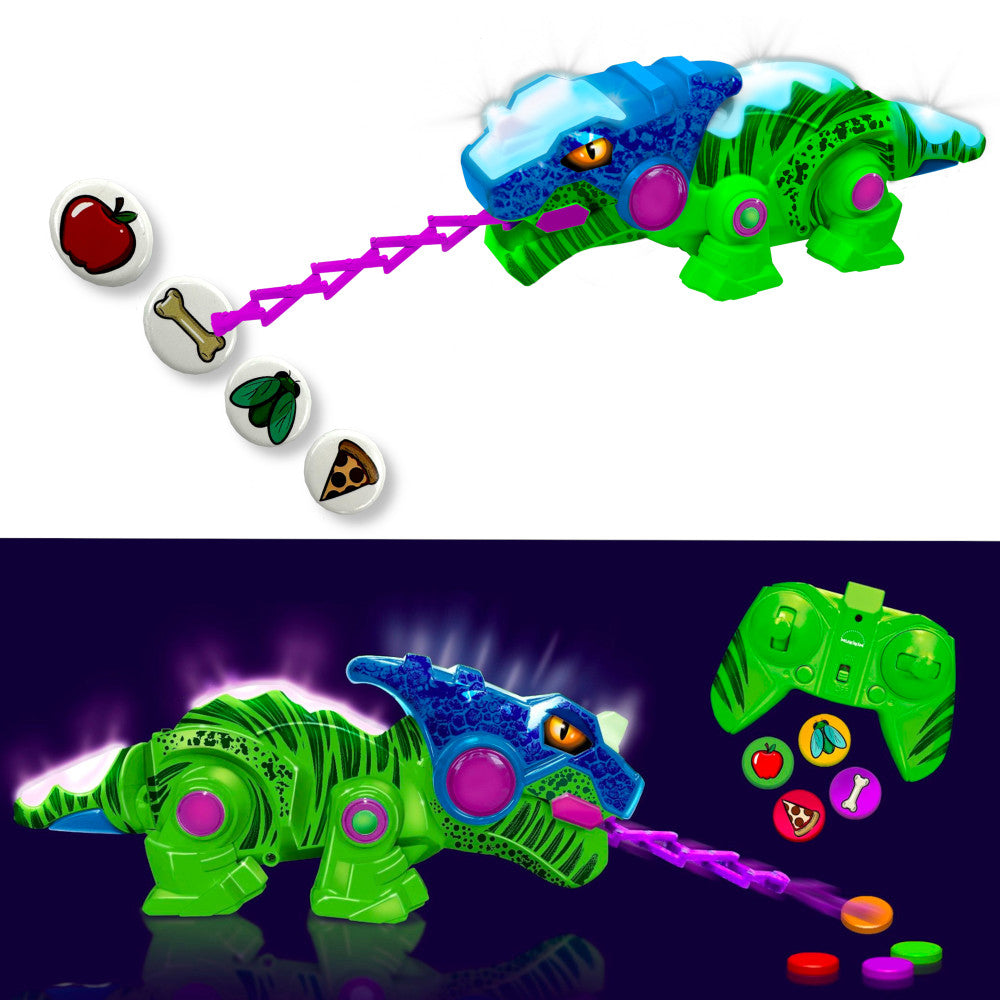 MukikiM Kool Kreepers RC-Rex - Color-Changing Dinosaur - Green & Blue - Image 3