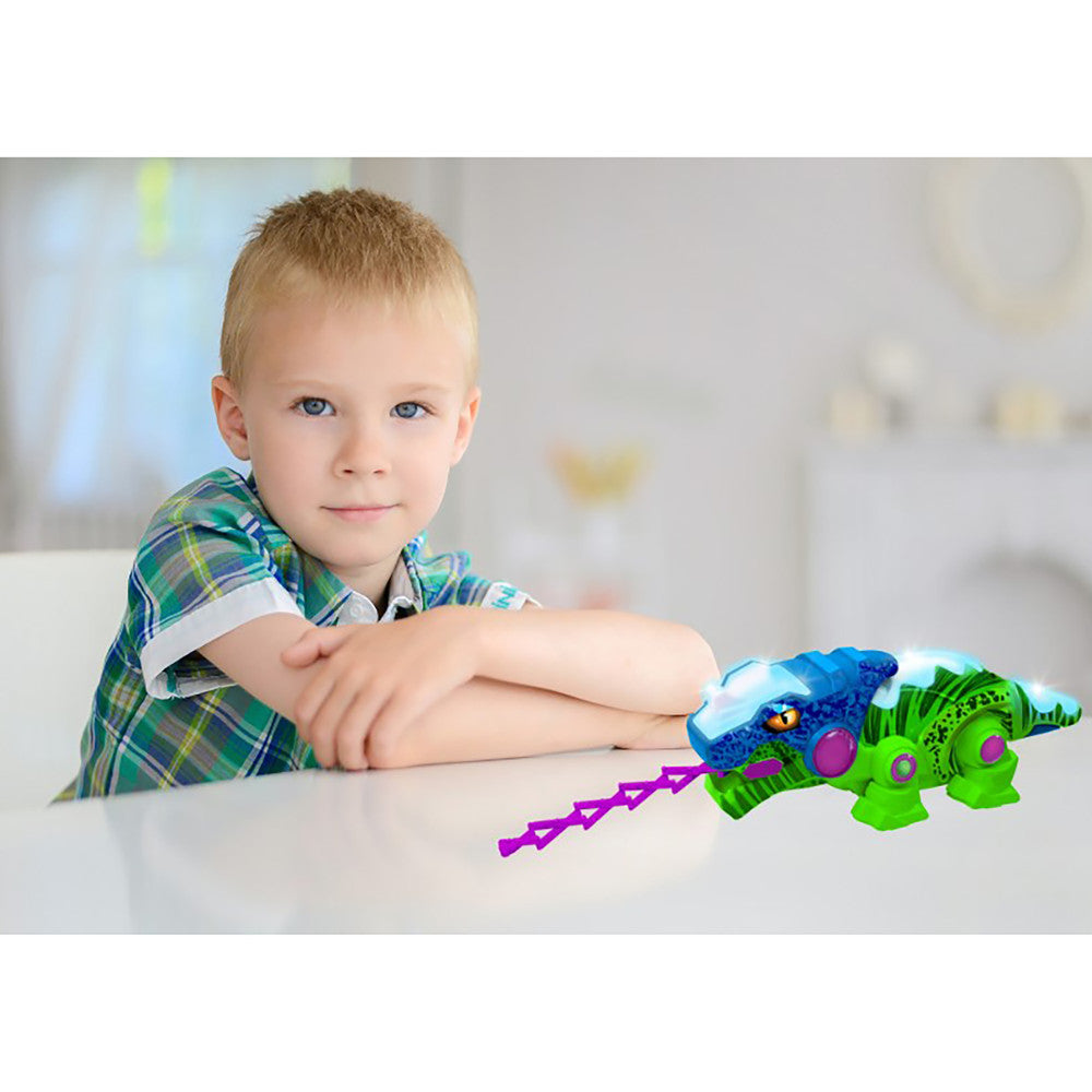 MukikiM Kool Kreepers RC-Rex - Color-Changing Dinosaur - Green & Blue - Image 4